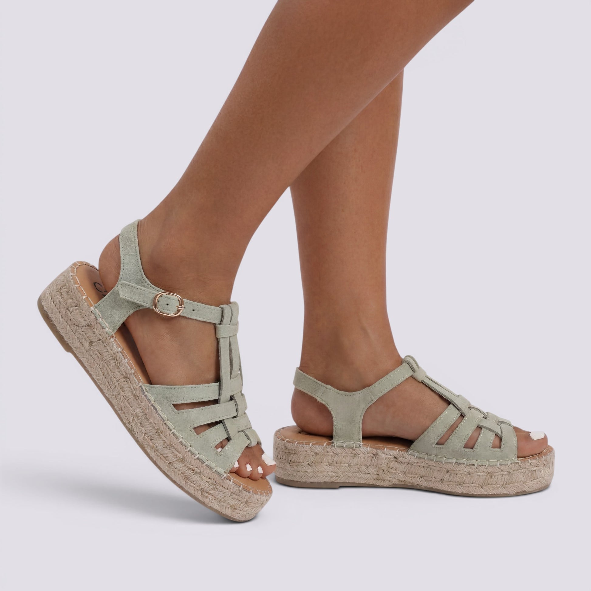 Sandalias Cuña Mujer