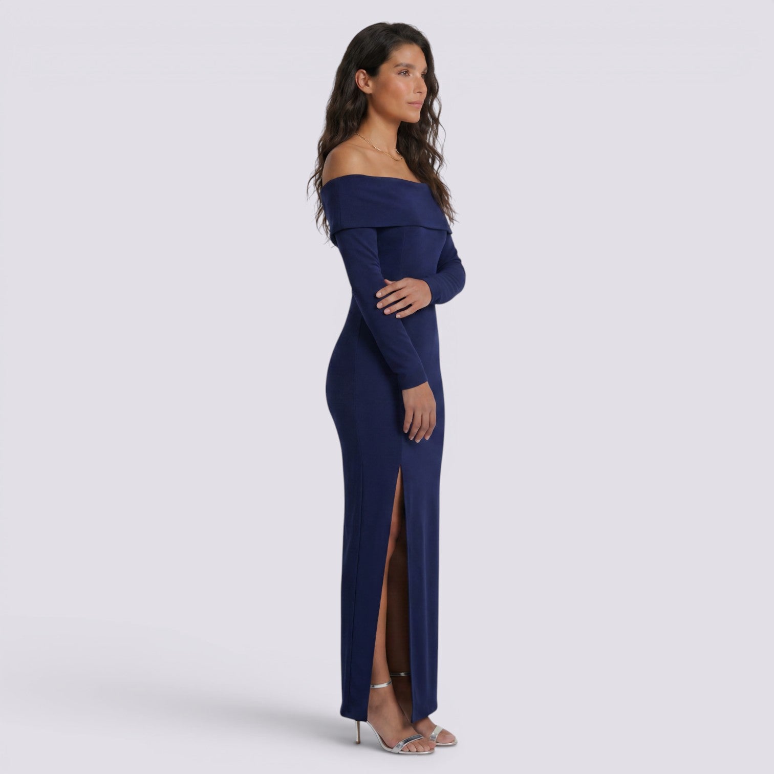 Vestido Midi Ajustado Mujer