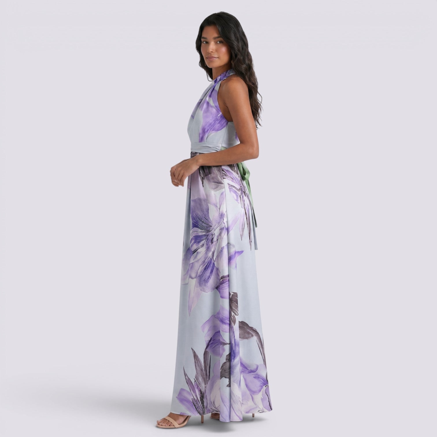 Vestido Largo Floral Mujer Verano