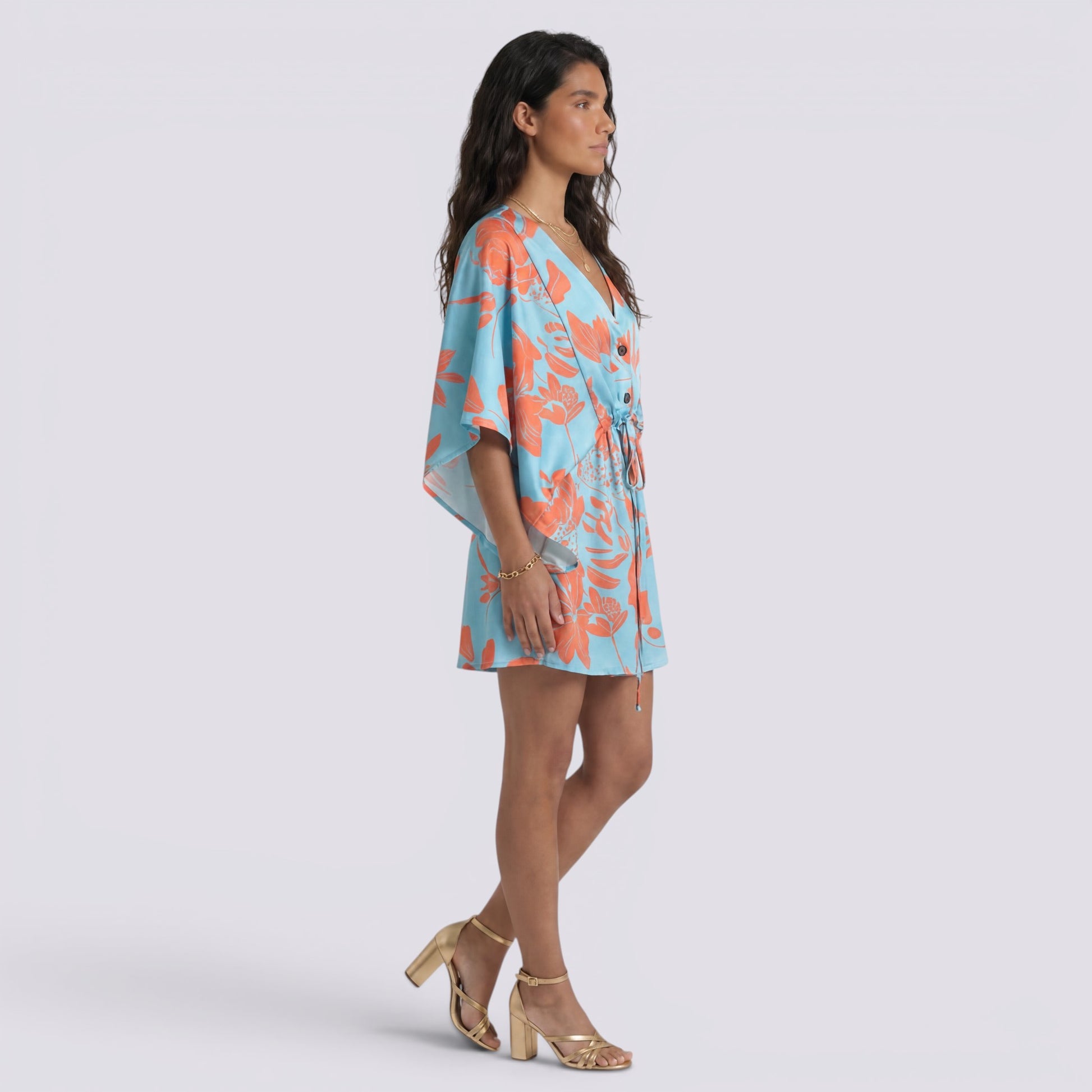 Vestido Floral Mujer Verano