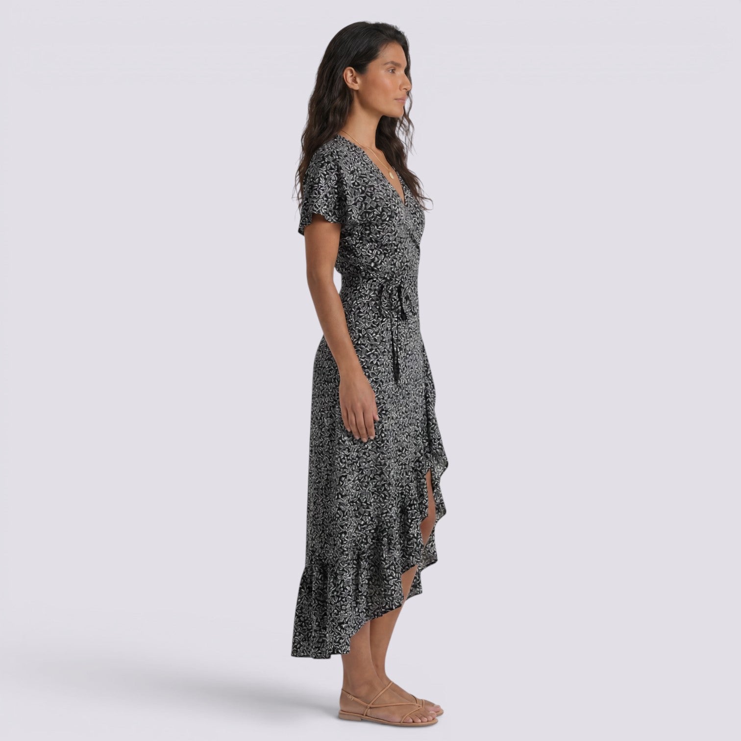 Vestido Largo Floral Mujer Verano