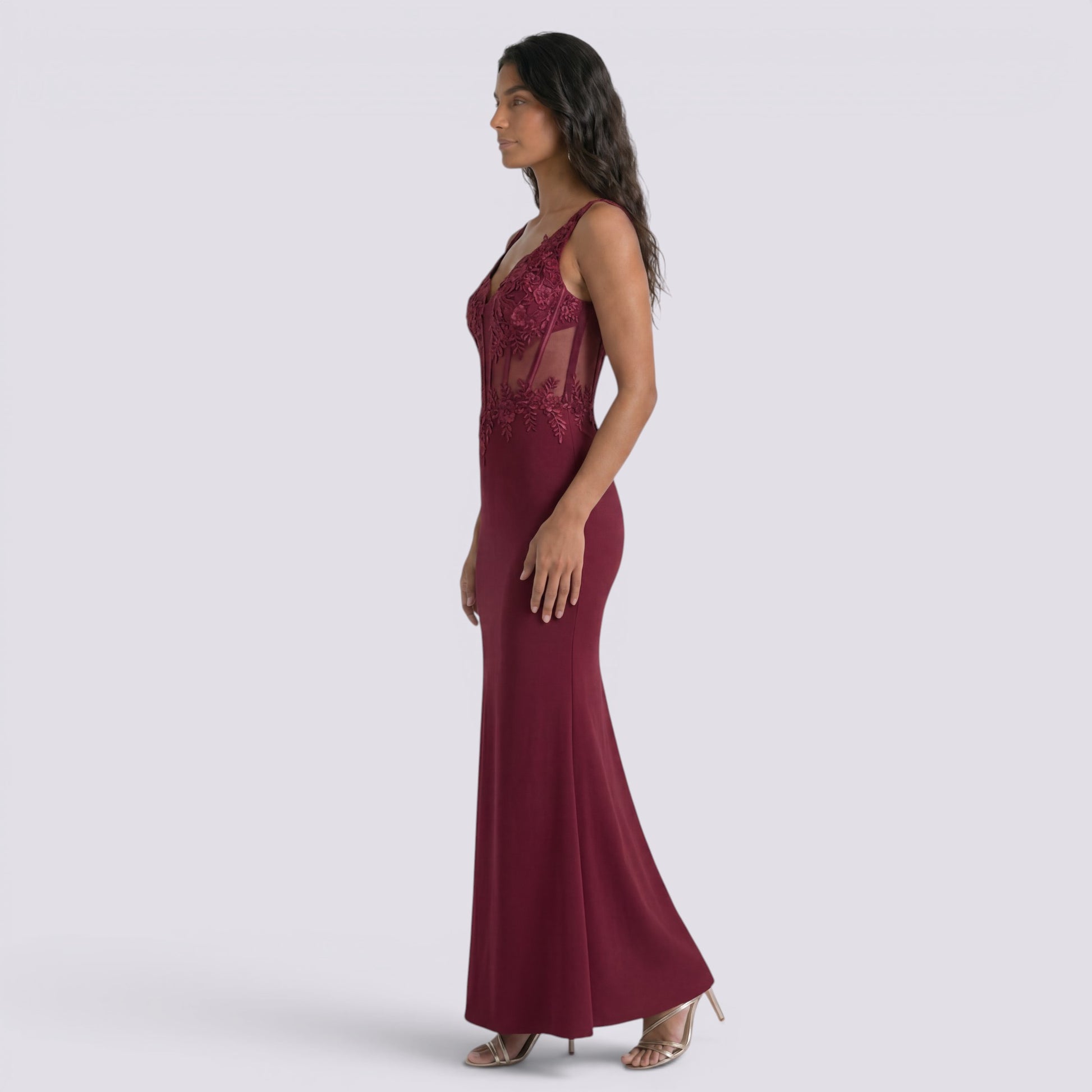 Vestido Largo De Fiesta Mujer