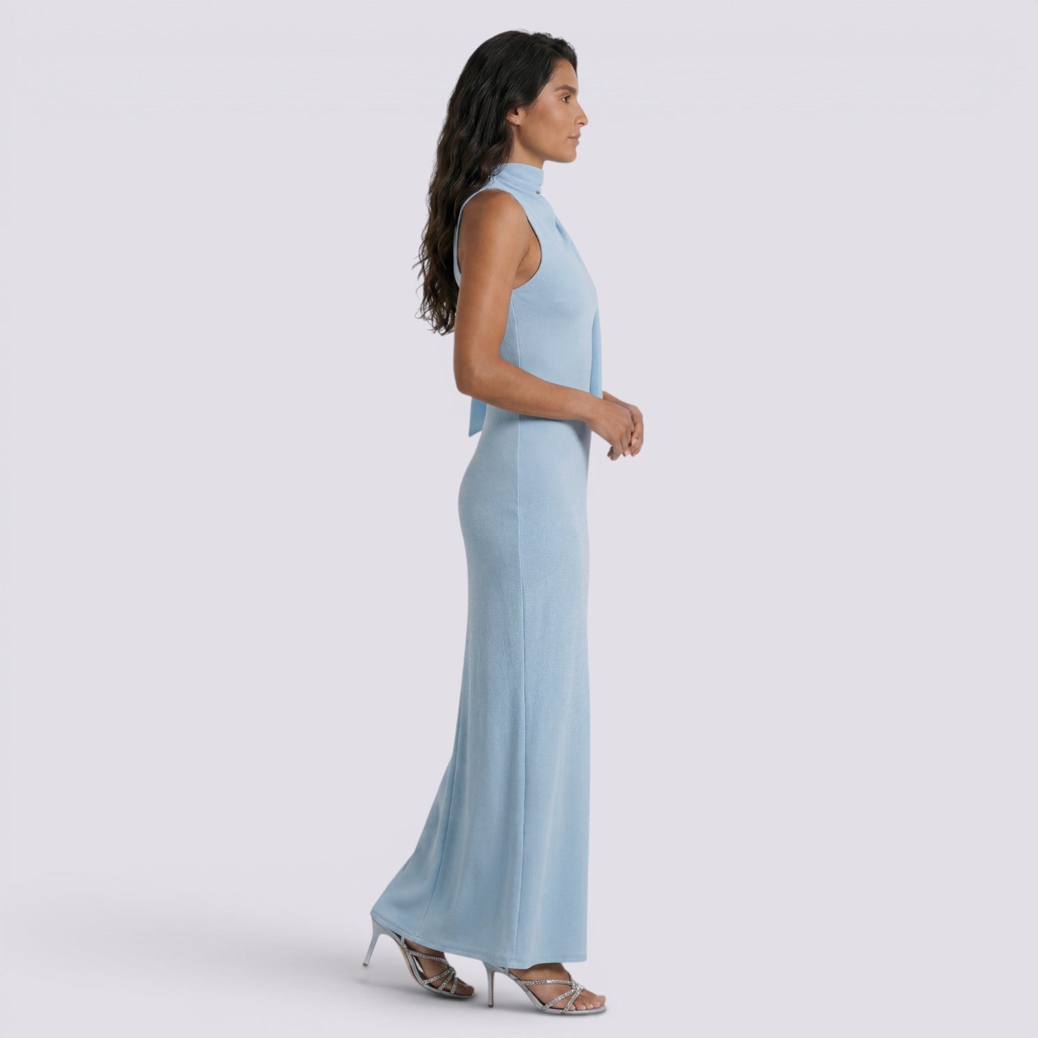 Vestido Largo Mujer Sin Mangas