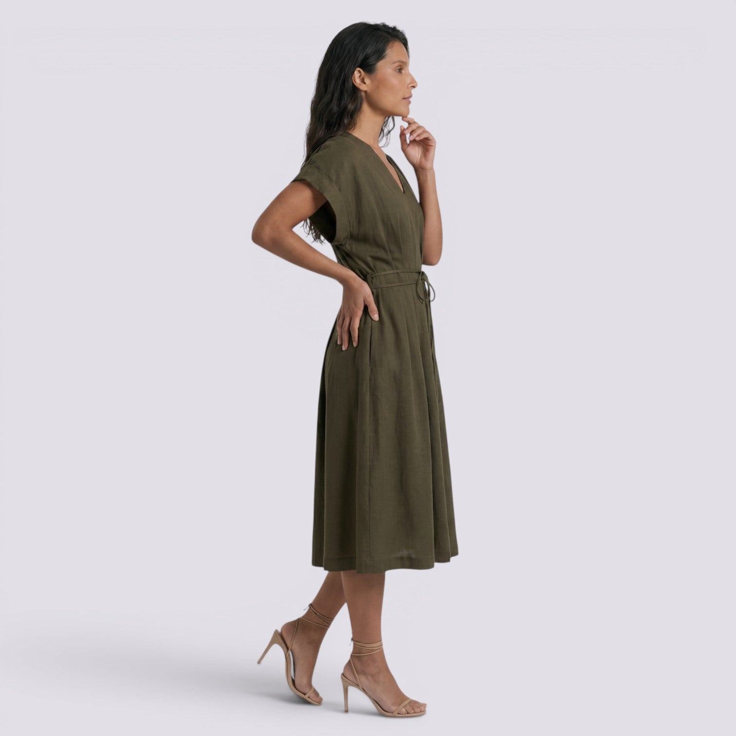 Vestido Verano Mujer Cuello V