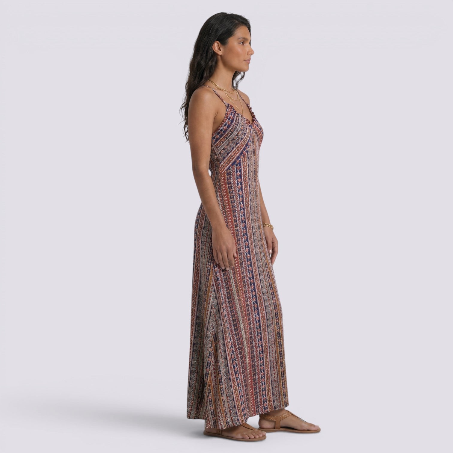 Vestido Maxi Largo Boho Mujer Verano