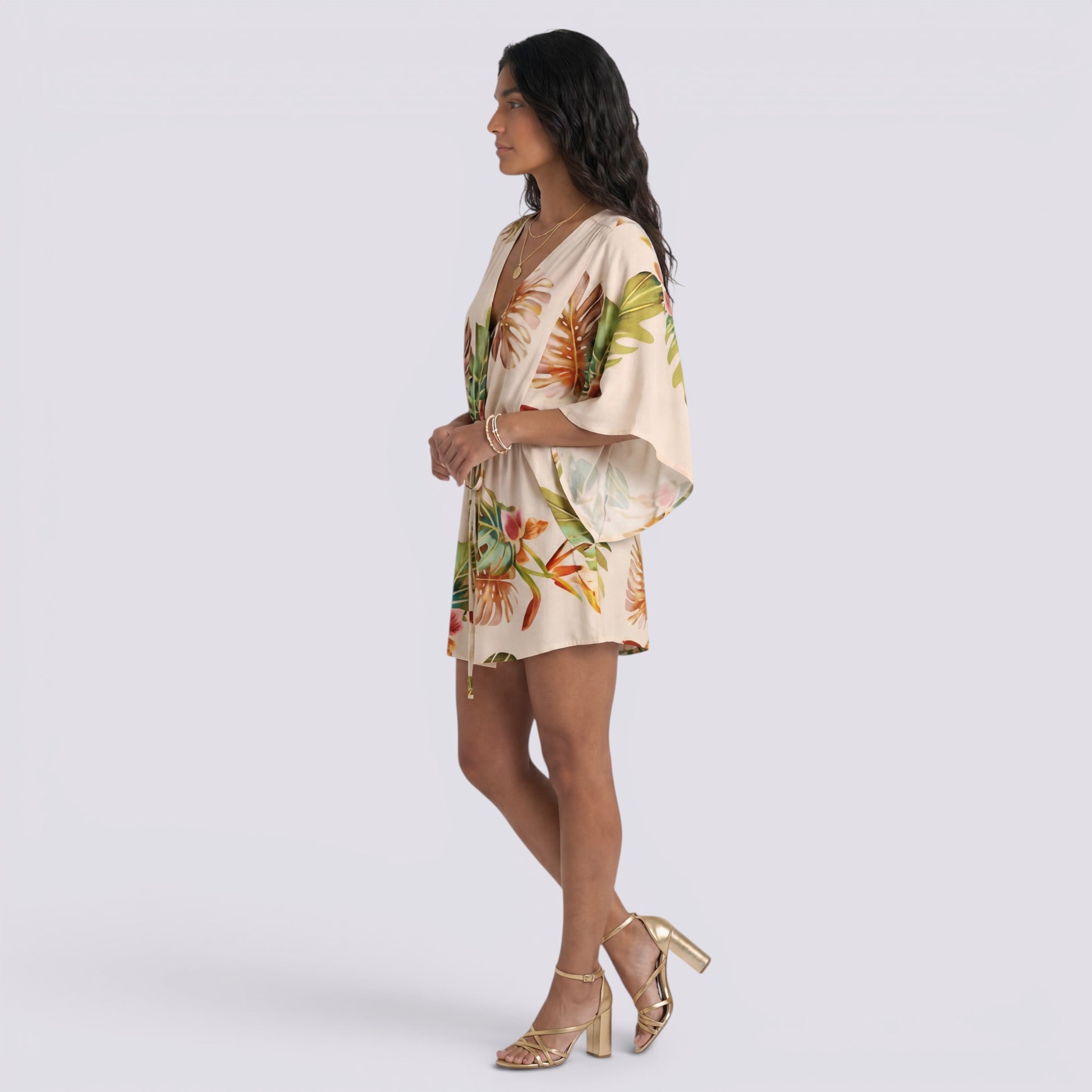 Vestido Floral Mujer Verano