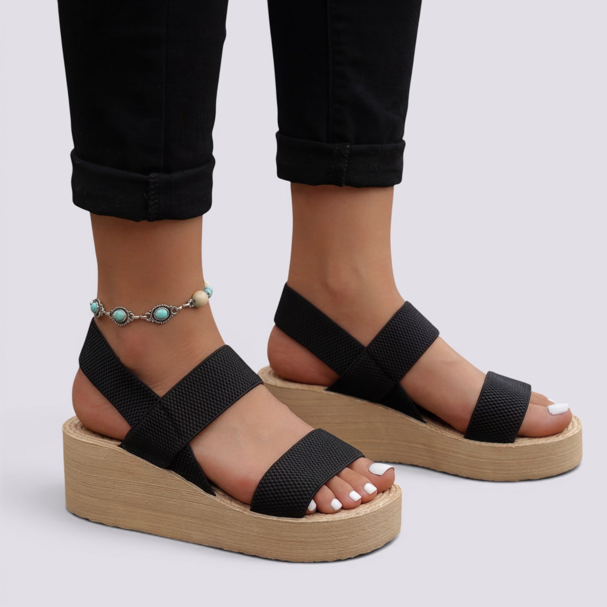 Sandalias Plataforma Mujer Verano