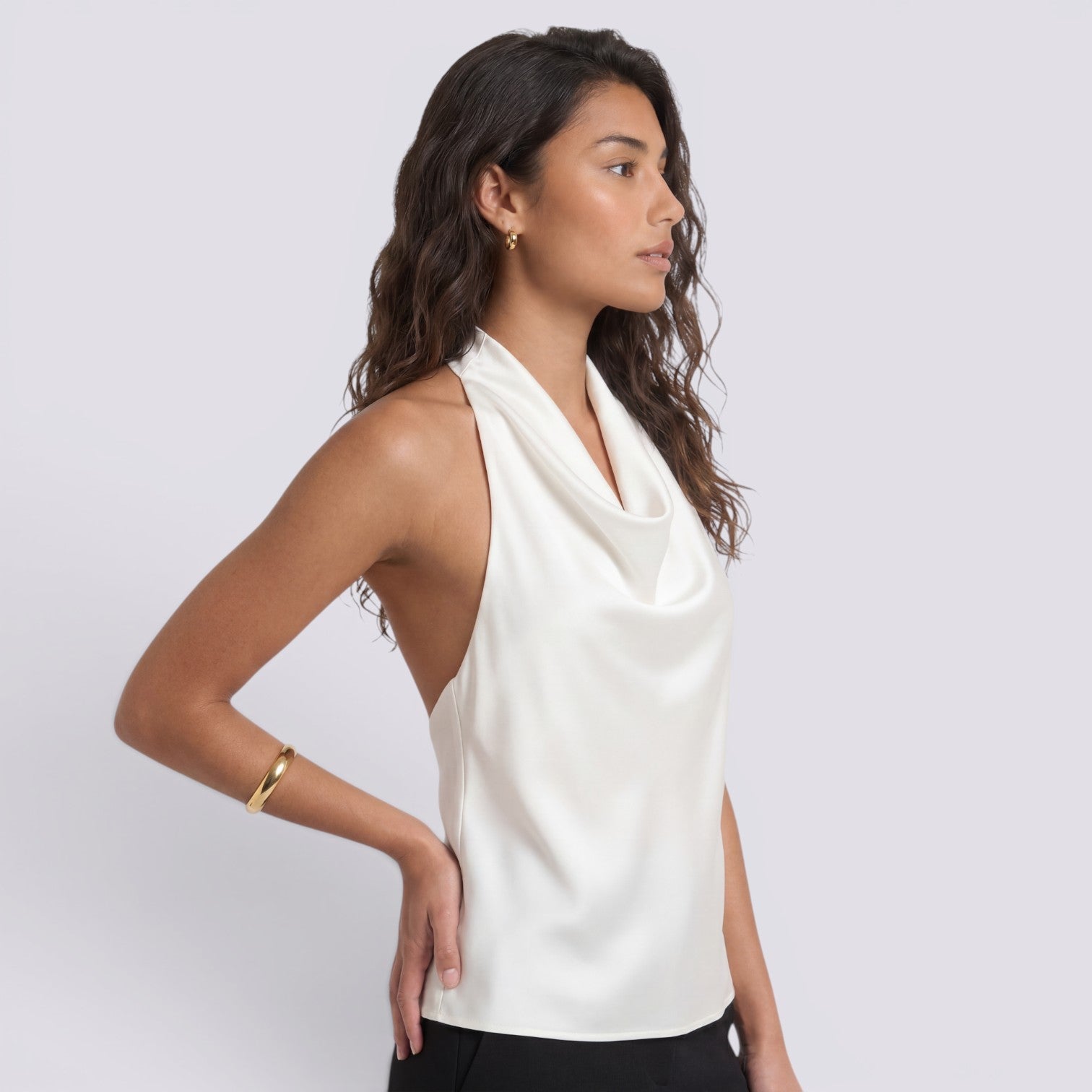 Camiseta Sin Mangas Mujer Elegante Verano