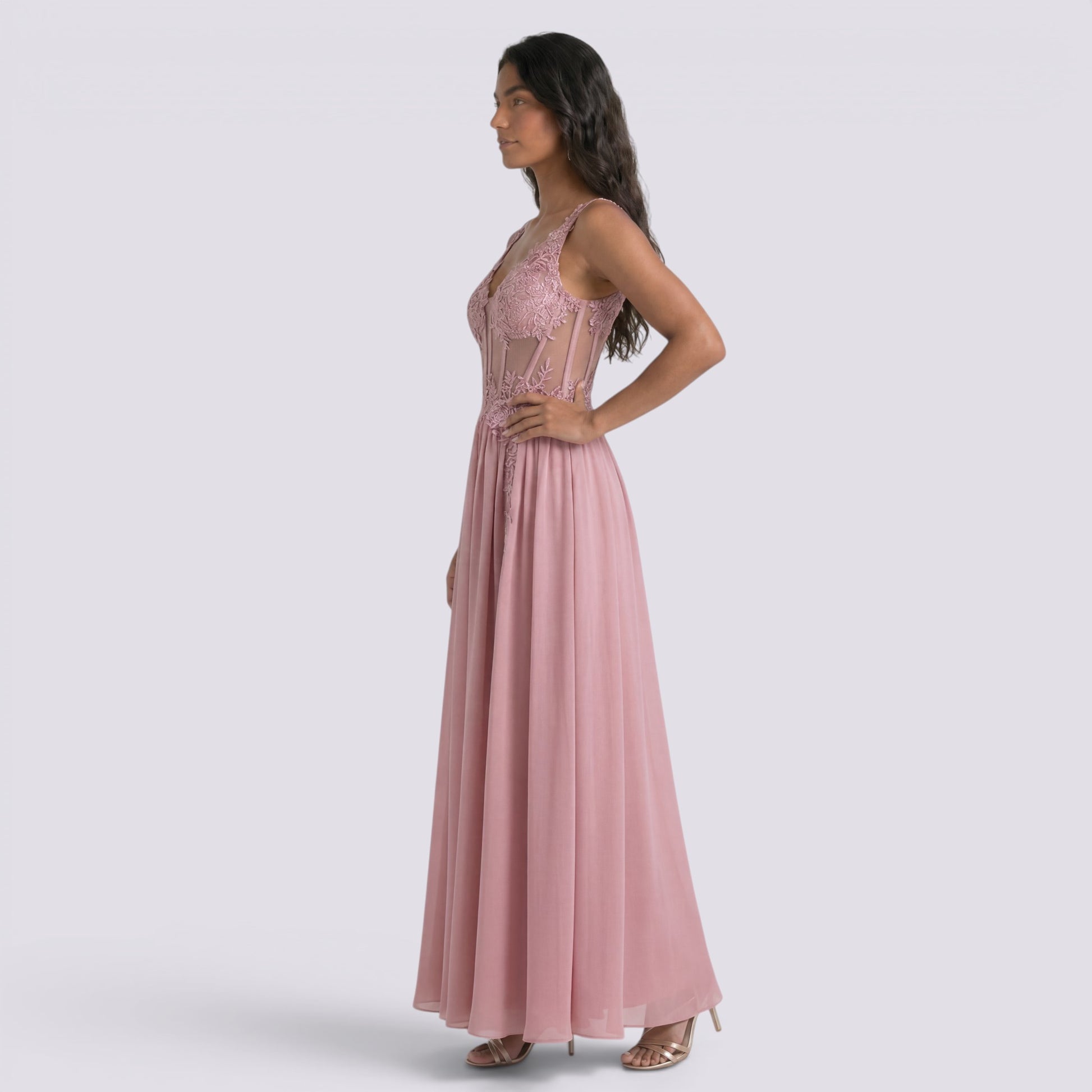 Vestido Largo De Fiesta Mujer