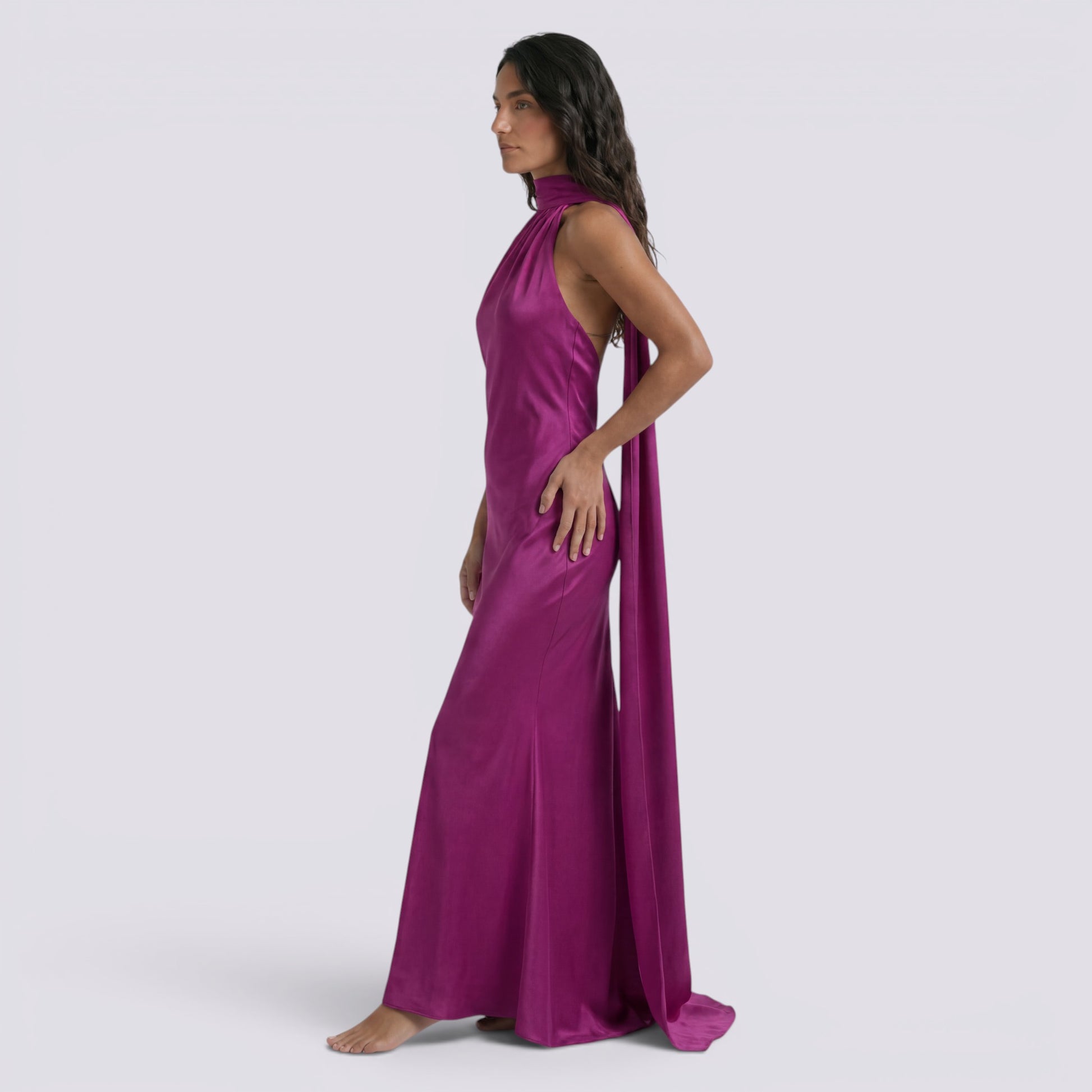 Vestido Largo Fiesta Mujer