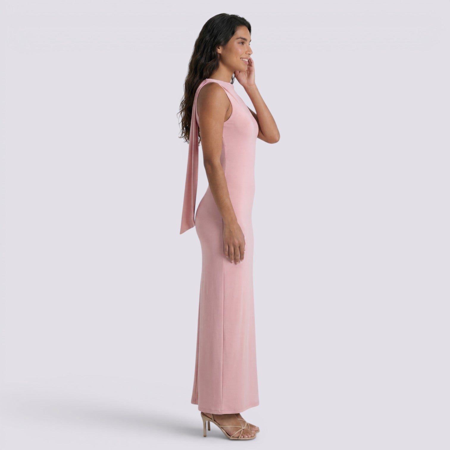 Vestido Largo Mujer Sin Mangas