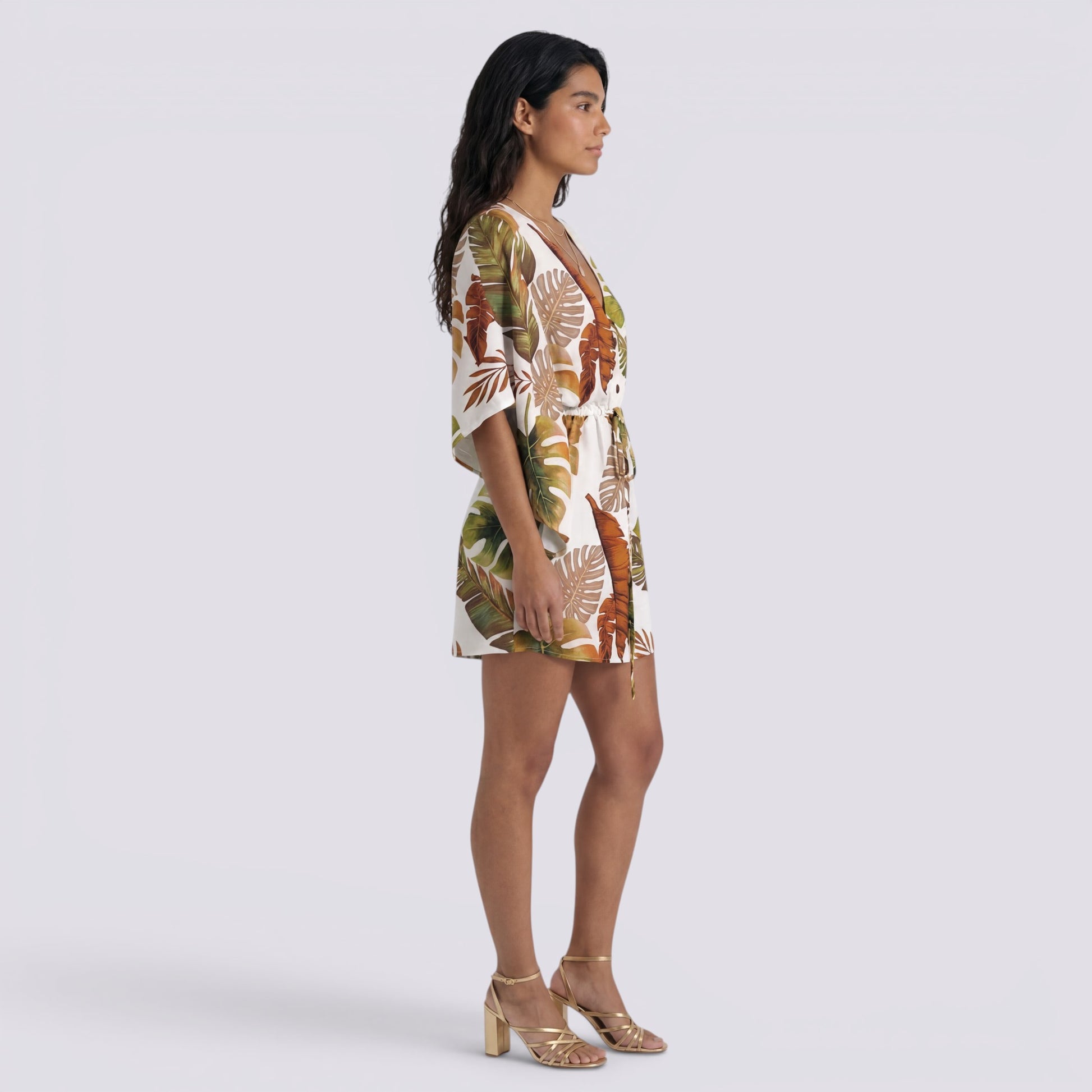 Vestido Floral Mujer Verano