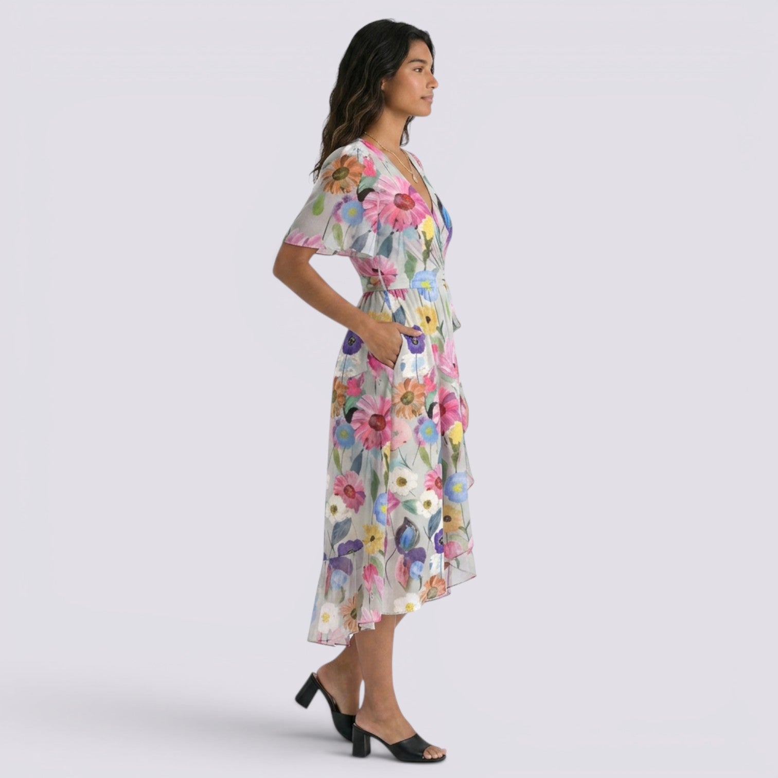 Vestido Casual Verano Mujer Floral