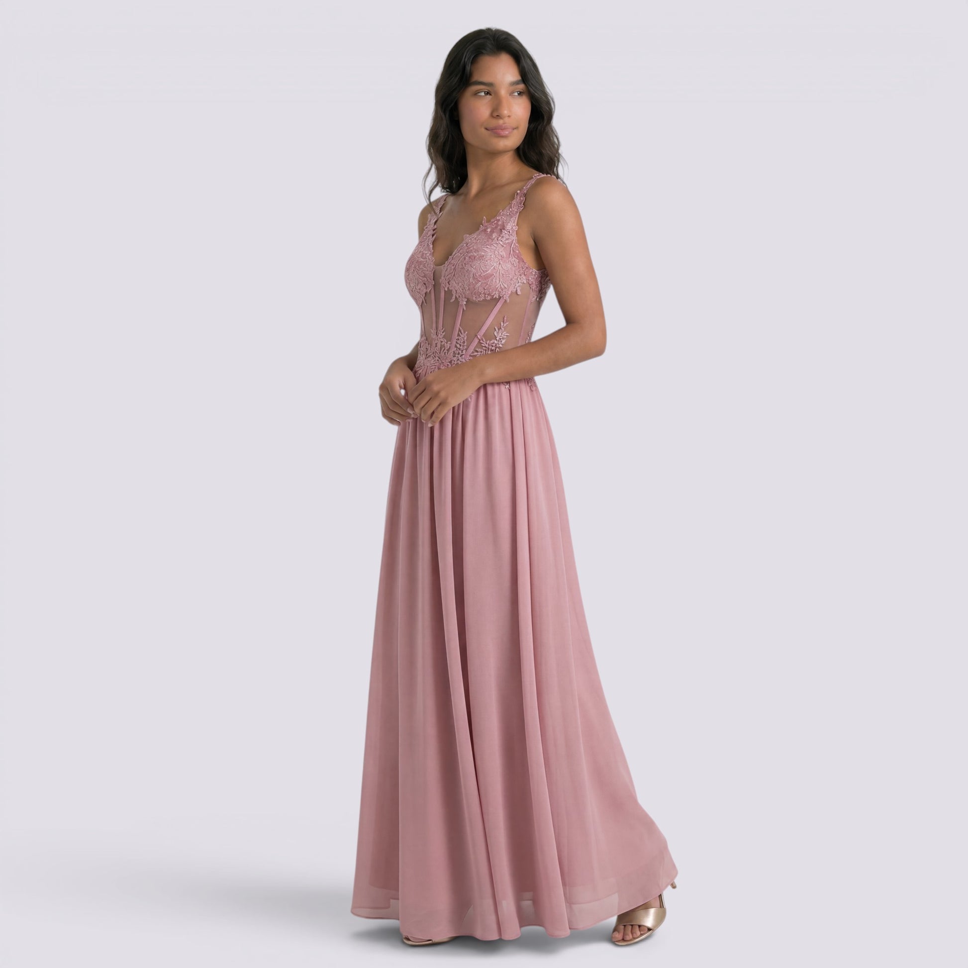 Vestido Largo De Fiesta Mujer