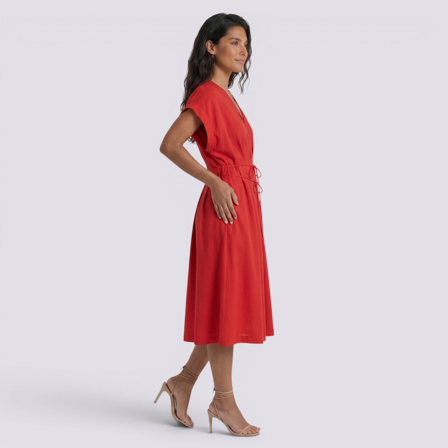 Vestido Verano Mujer Cuello V