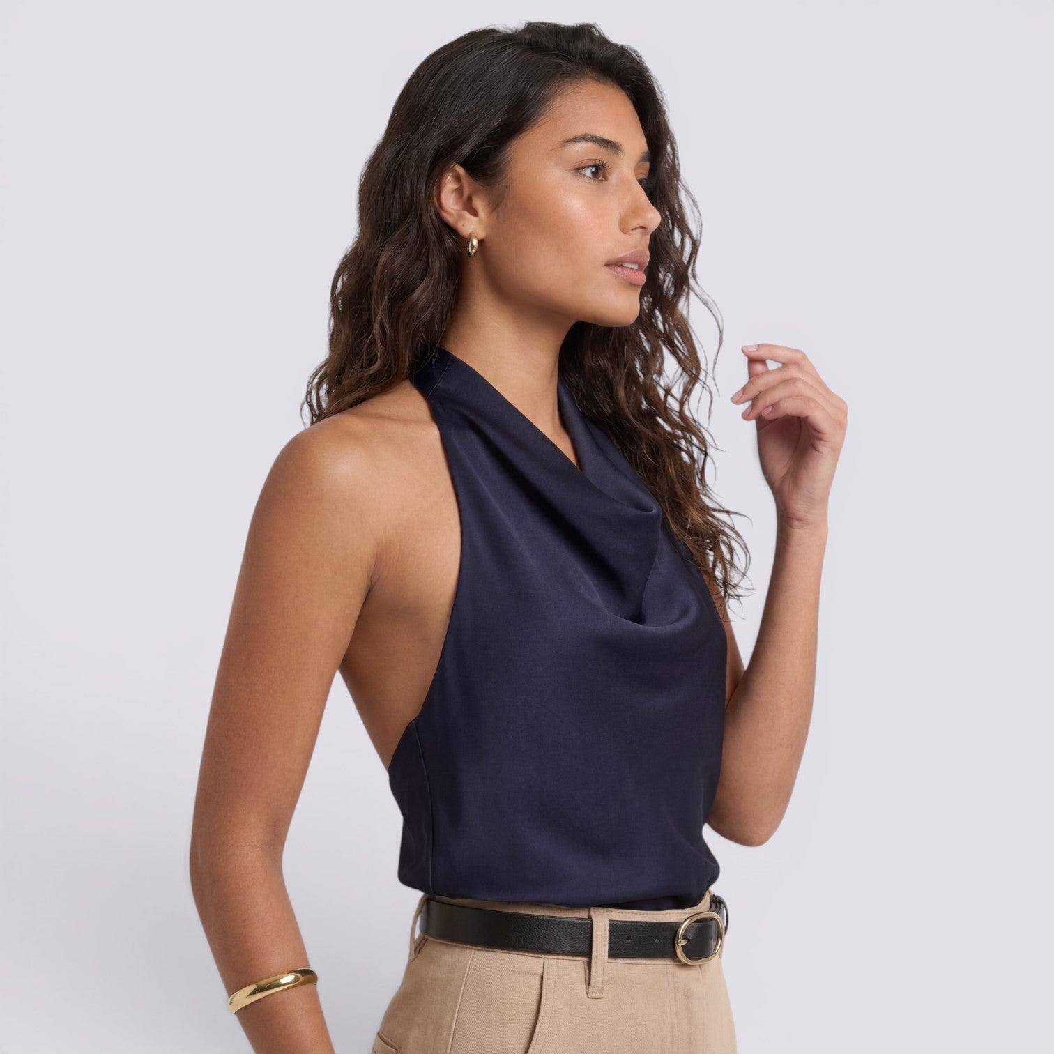 Camiseta Sin Mangas Mujer Elegante Verano
