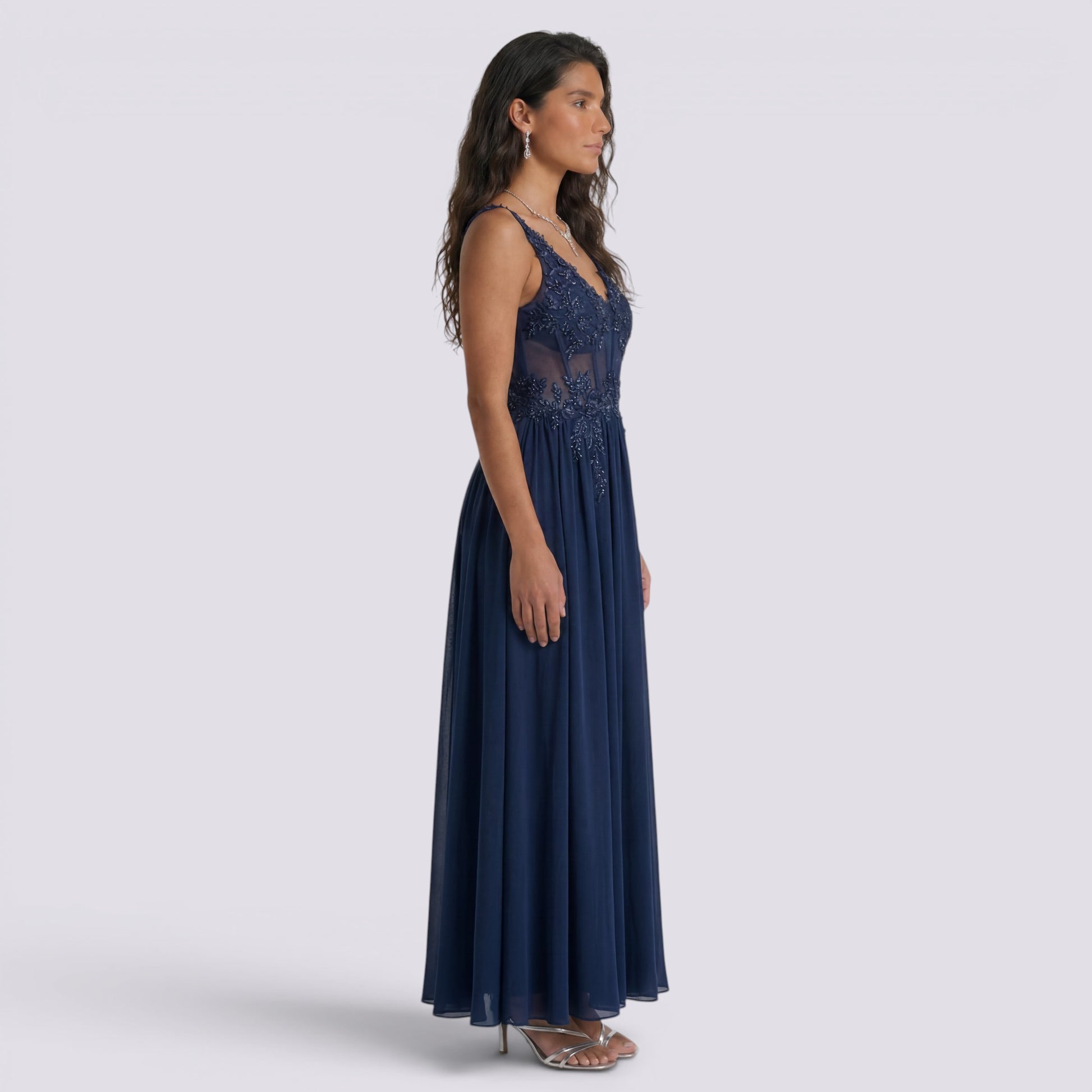 Vestido Largo De Fiesta Mujer