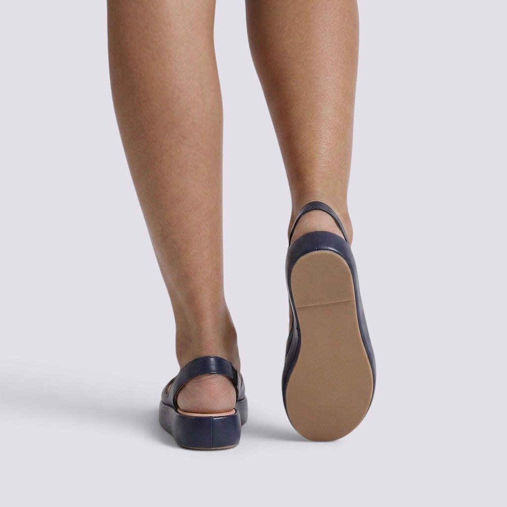 Sandalias Mujer Planas con Tira Trasera