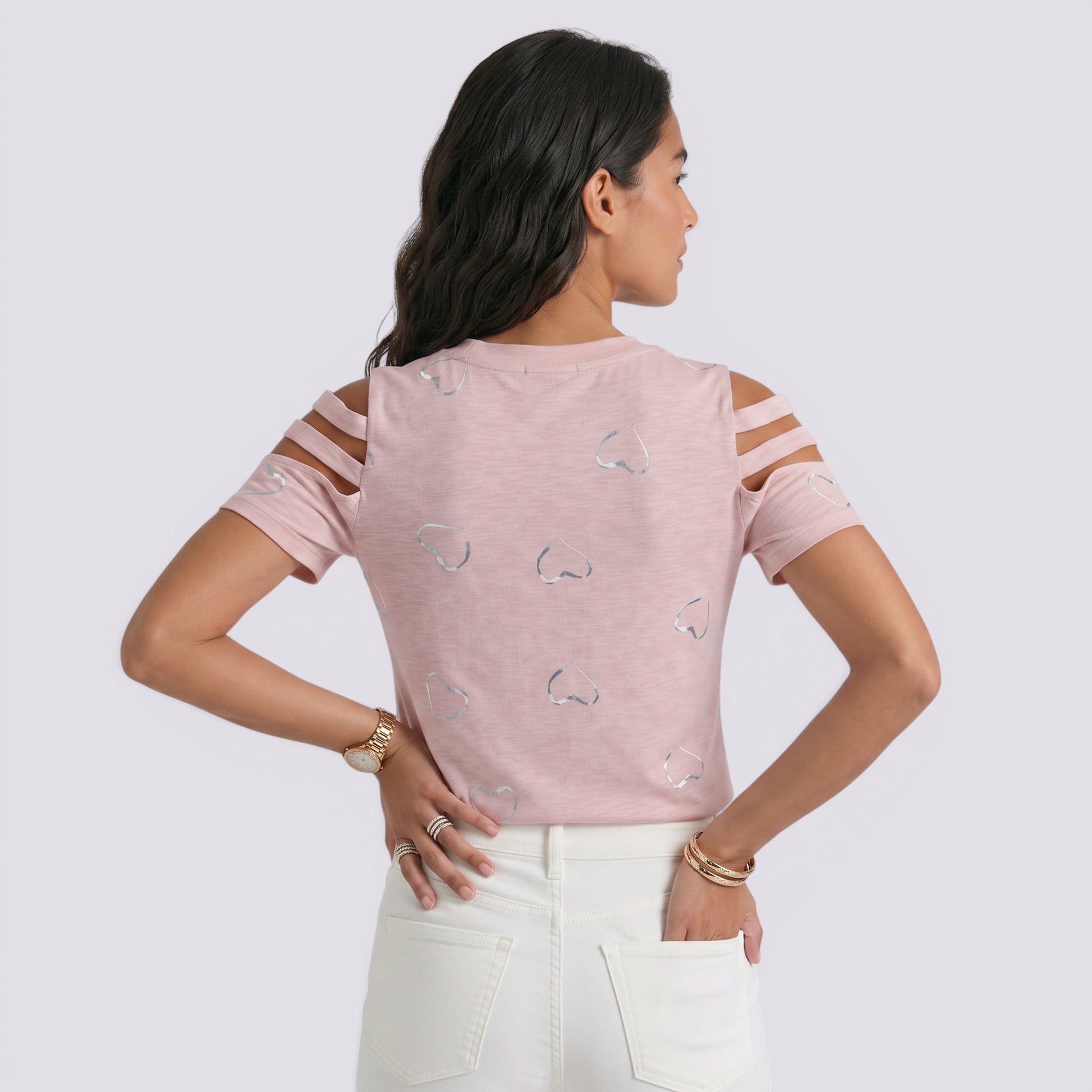 Camiseta Mujer Manga Corta Estampada