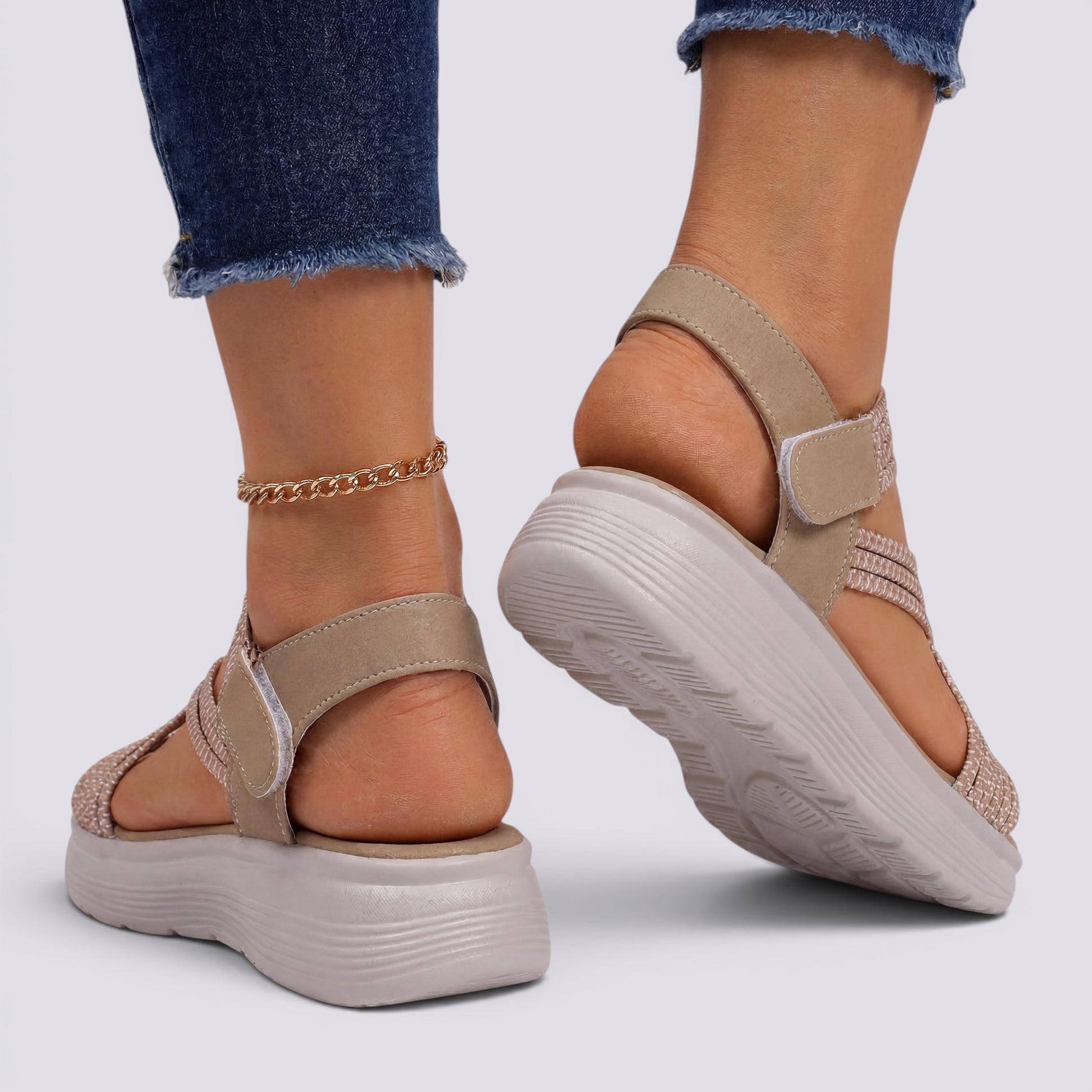 Sandalias Cuña Mujer Verano