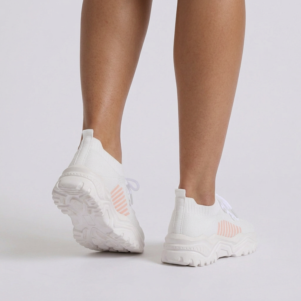 Zapatillas Deportivas Transpirables Mujer - vista trasera