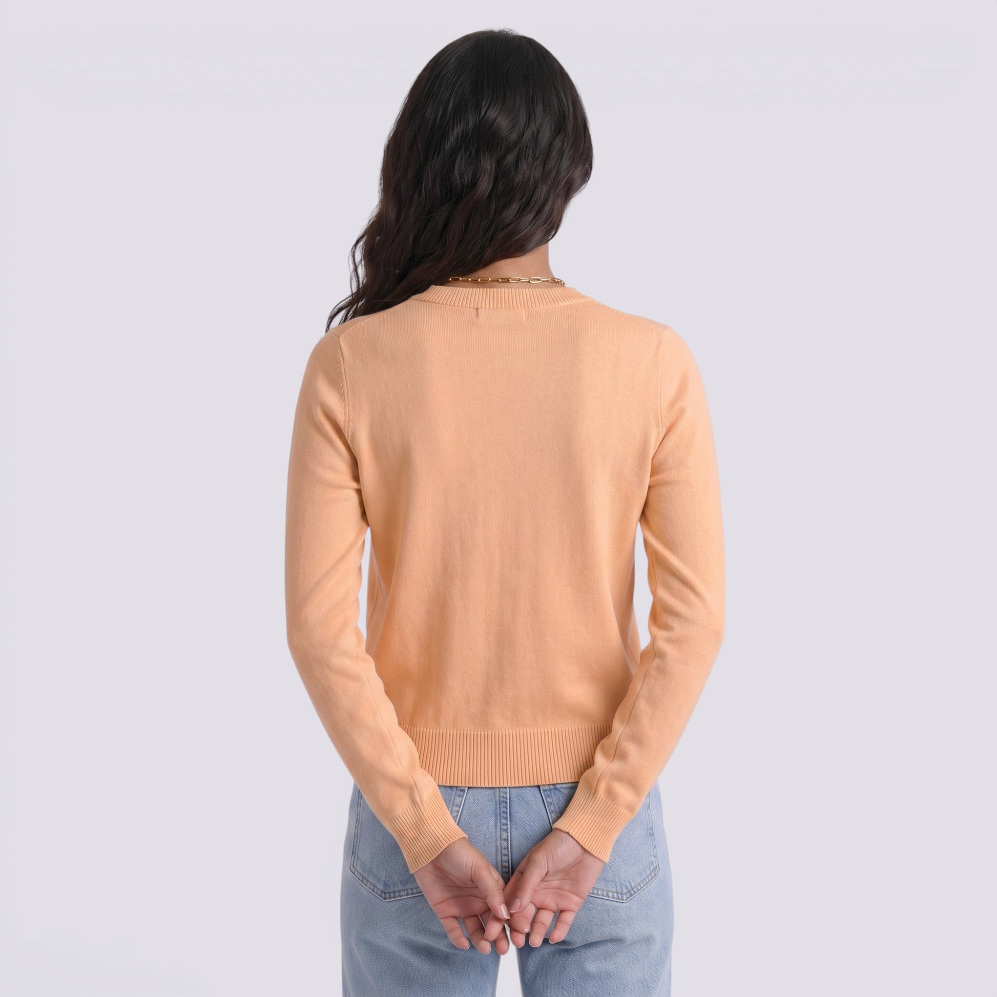 Cárdigan Mujer de Punto con Botones