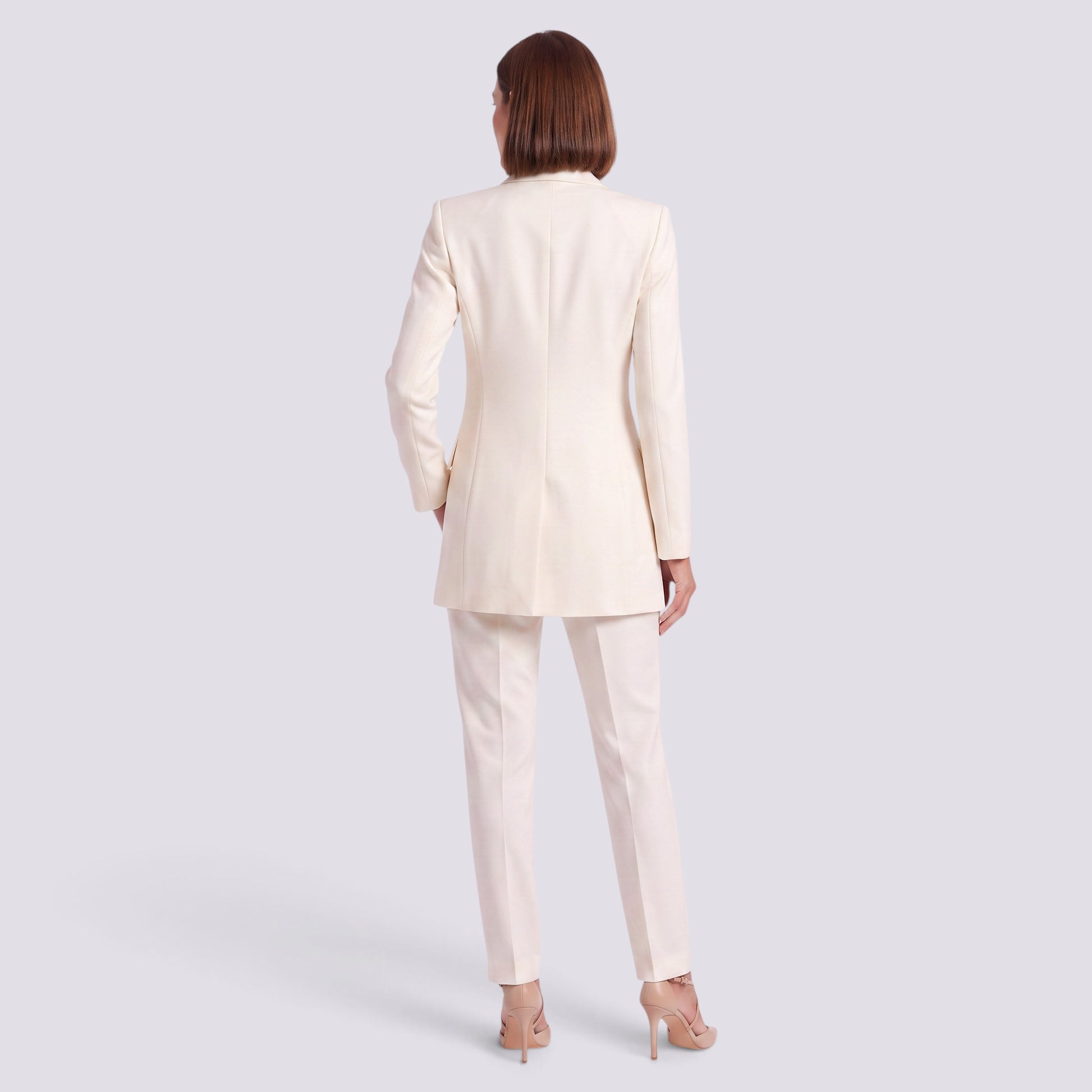 Conjunto Chaqueta Pantalón Mujer Bouclé