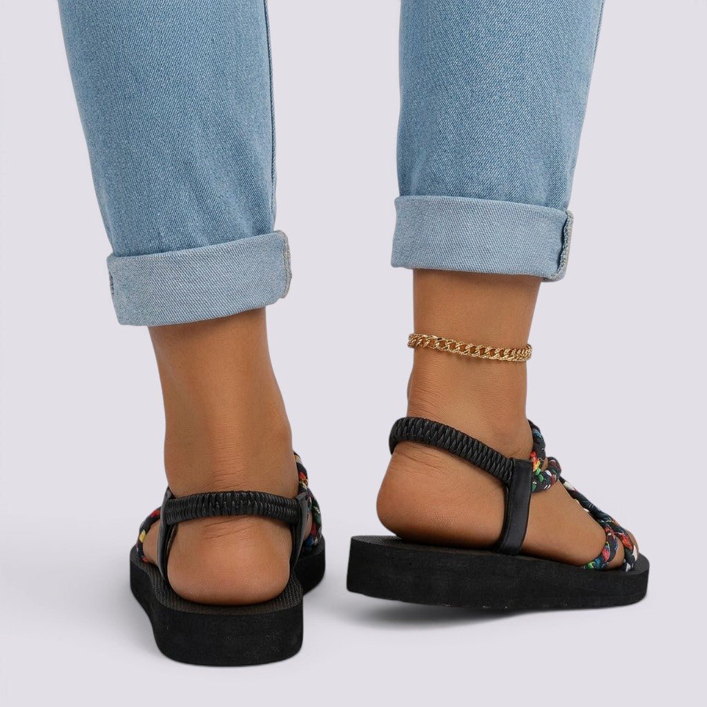 Sandalias Planas Mujer Verano Casual Cómodas