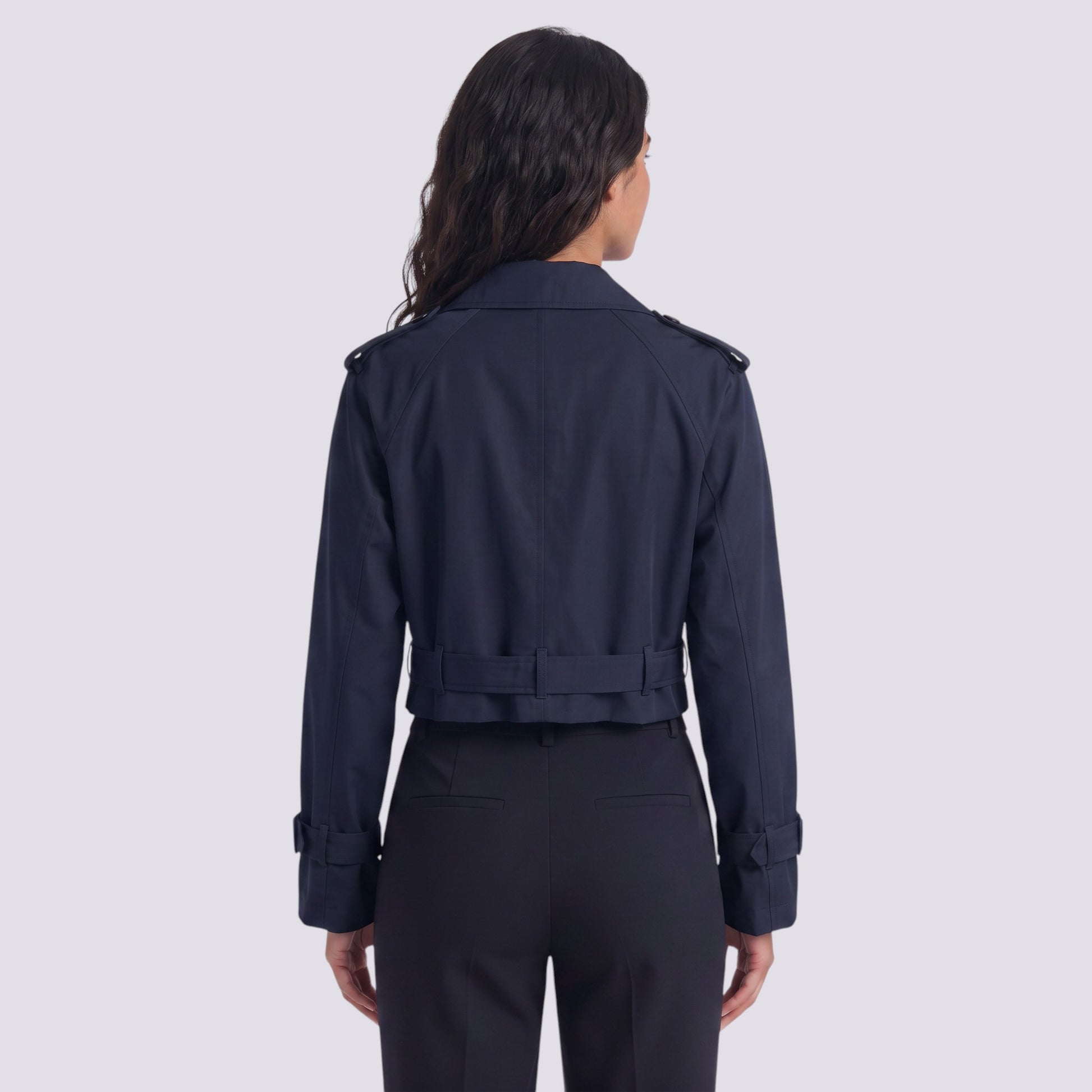 Chaqueta Mujer Corta Cortavientos Estilo