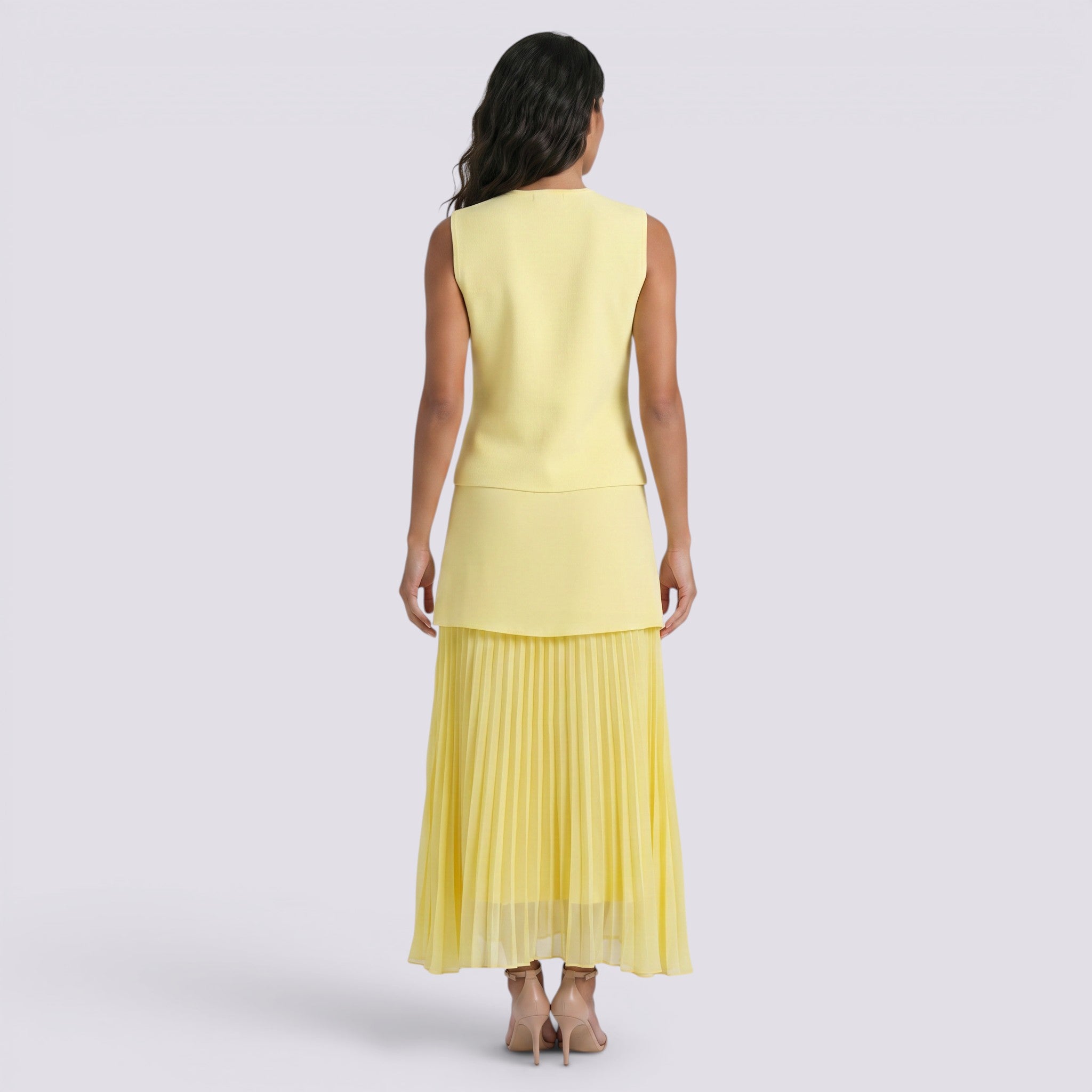 Conjunto Top y Falda Mujer Elegante