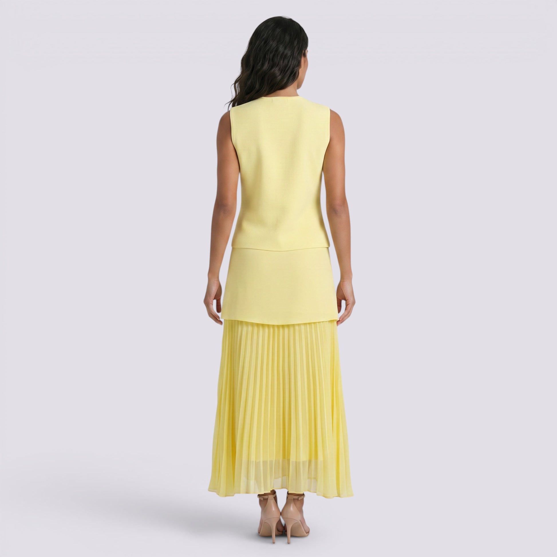 Conjunto Top y Falda Mujer Elegante