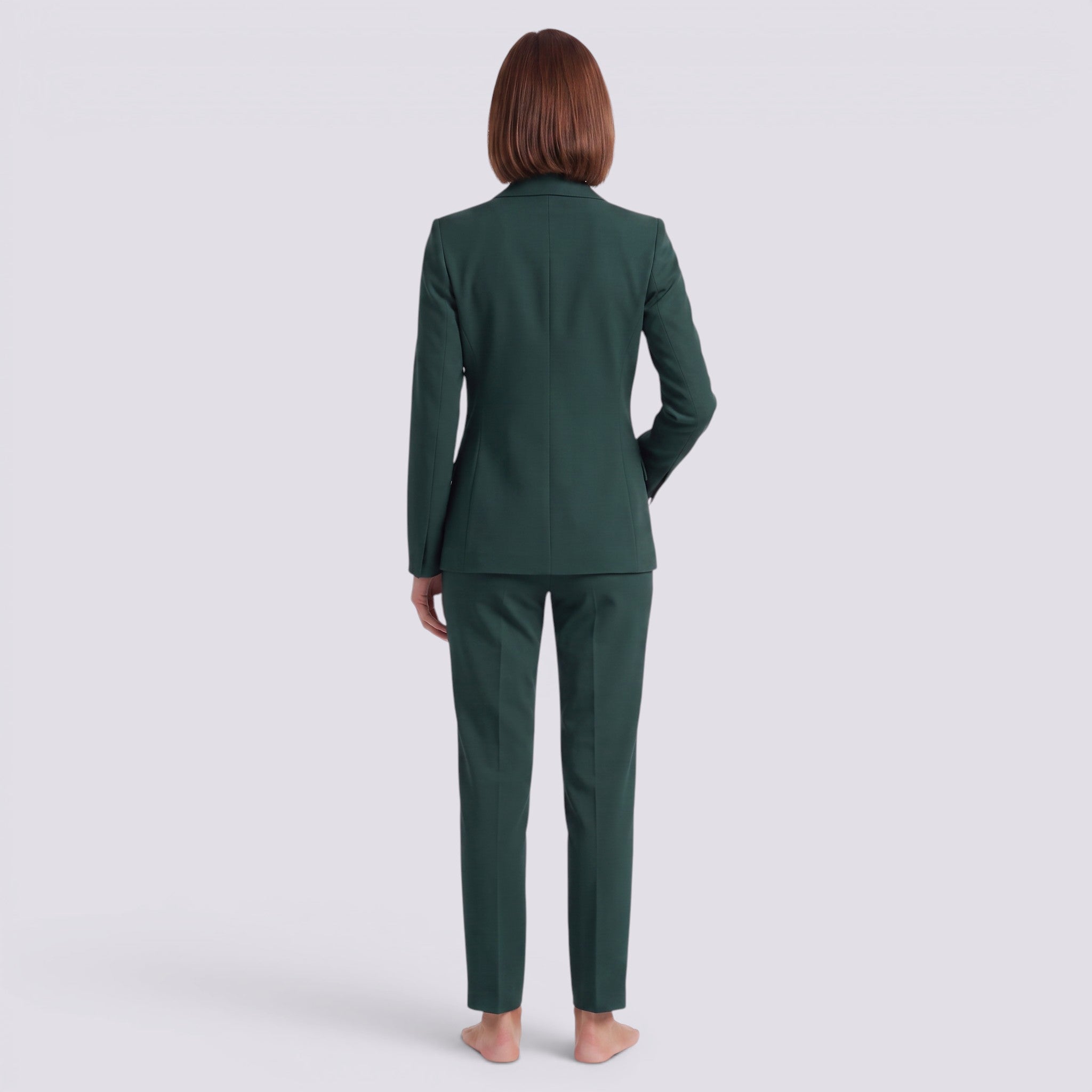Traje de Chaqueta Mujer Elegante de Dos Piezas