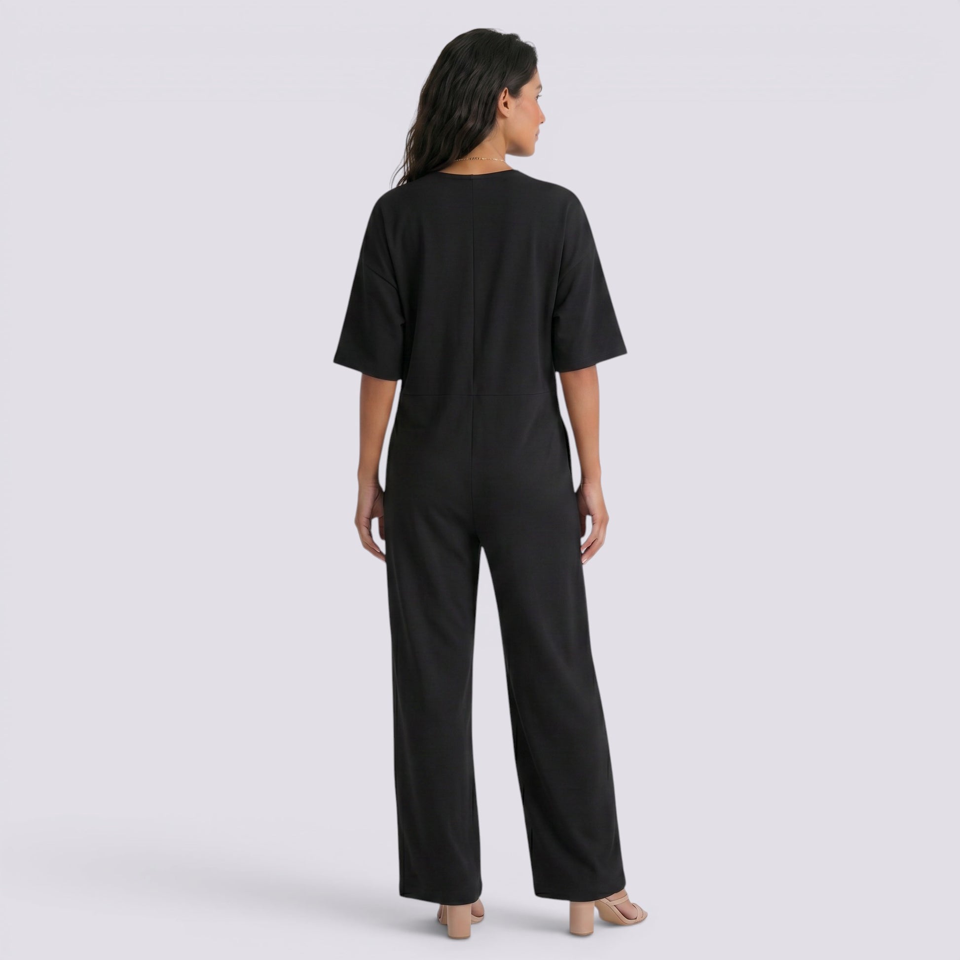 Mono Ancho Mujer Manga Redondo Corta