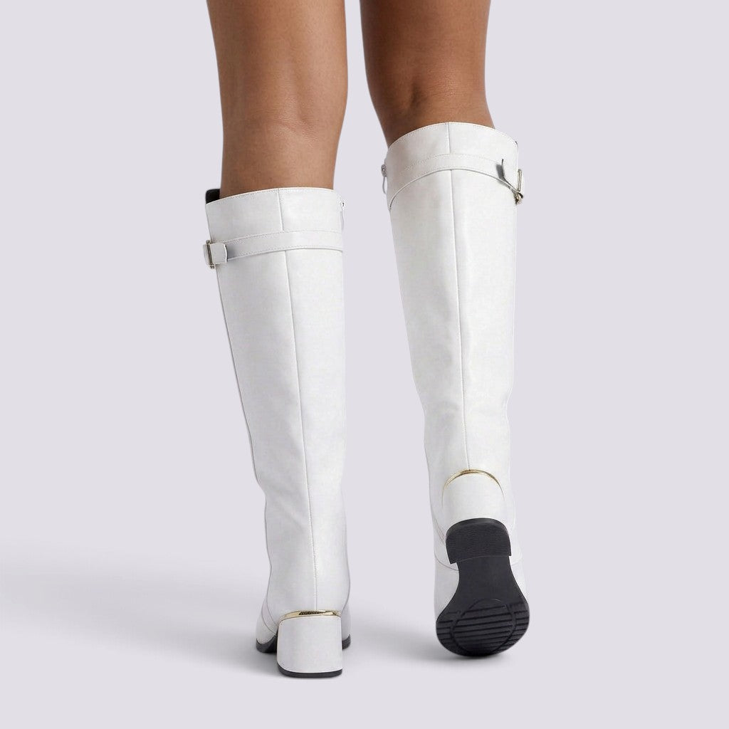 Botas Altas Mujer con Hebilla
