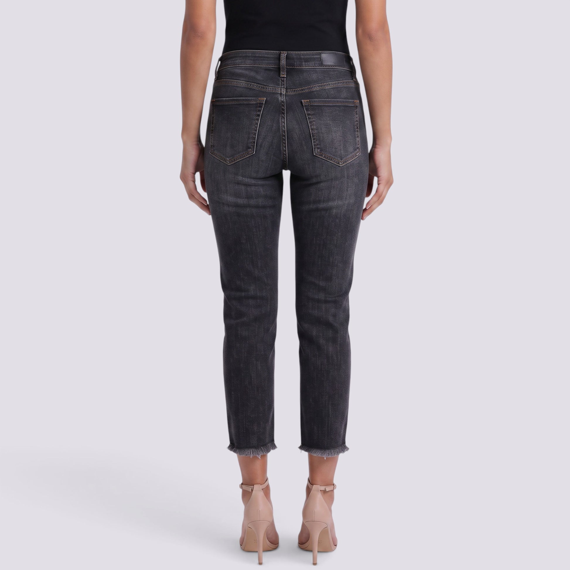 Pantalón Vaquero Mujer Slim Cintura Alta