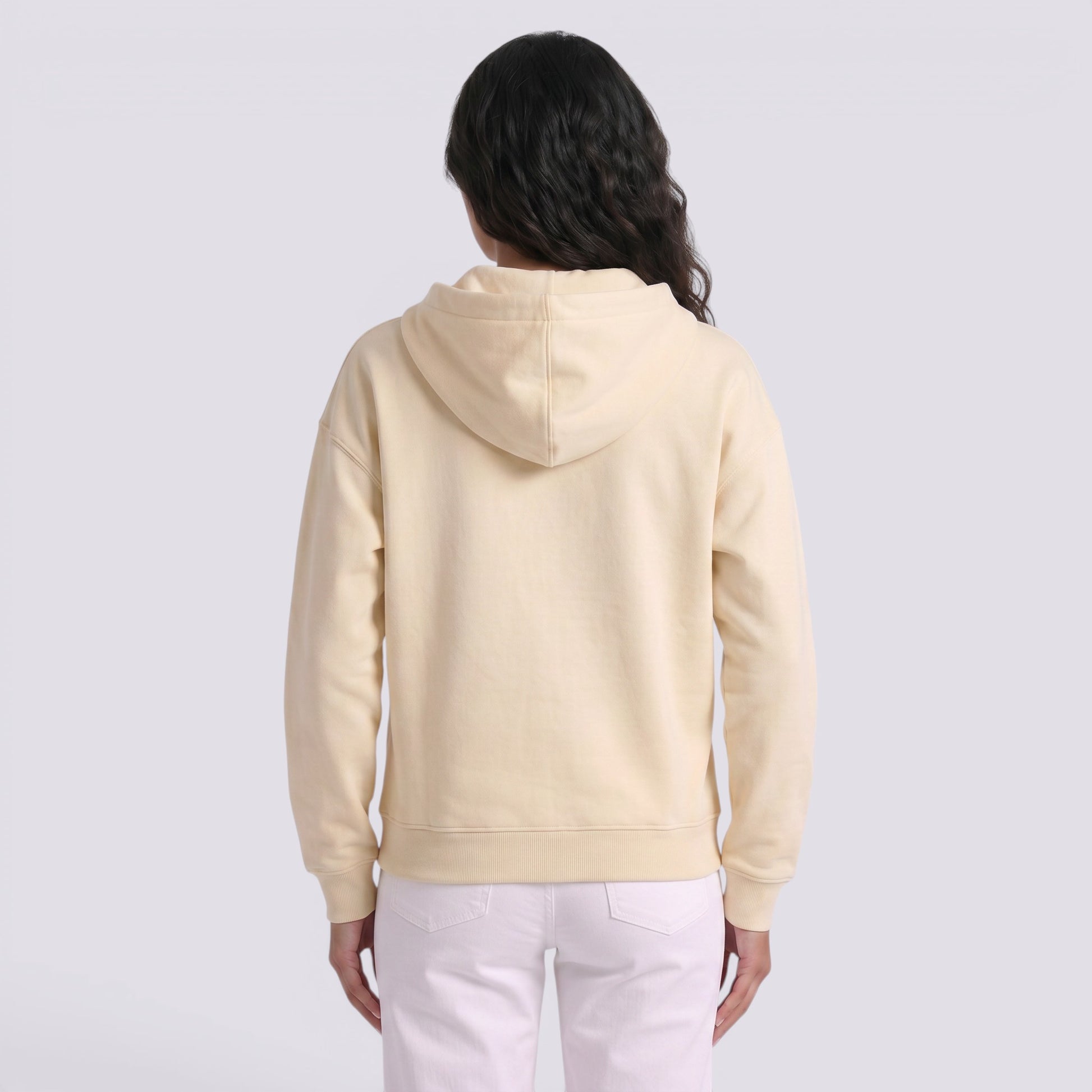 Sudadera Oversize Mujer con Capucha y Cremallera