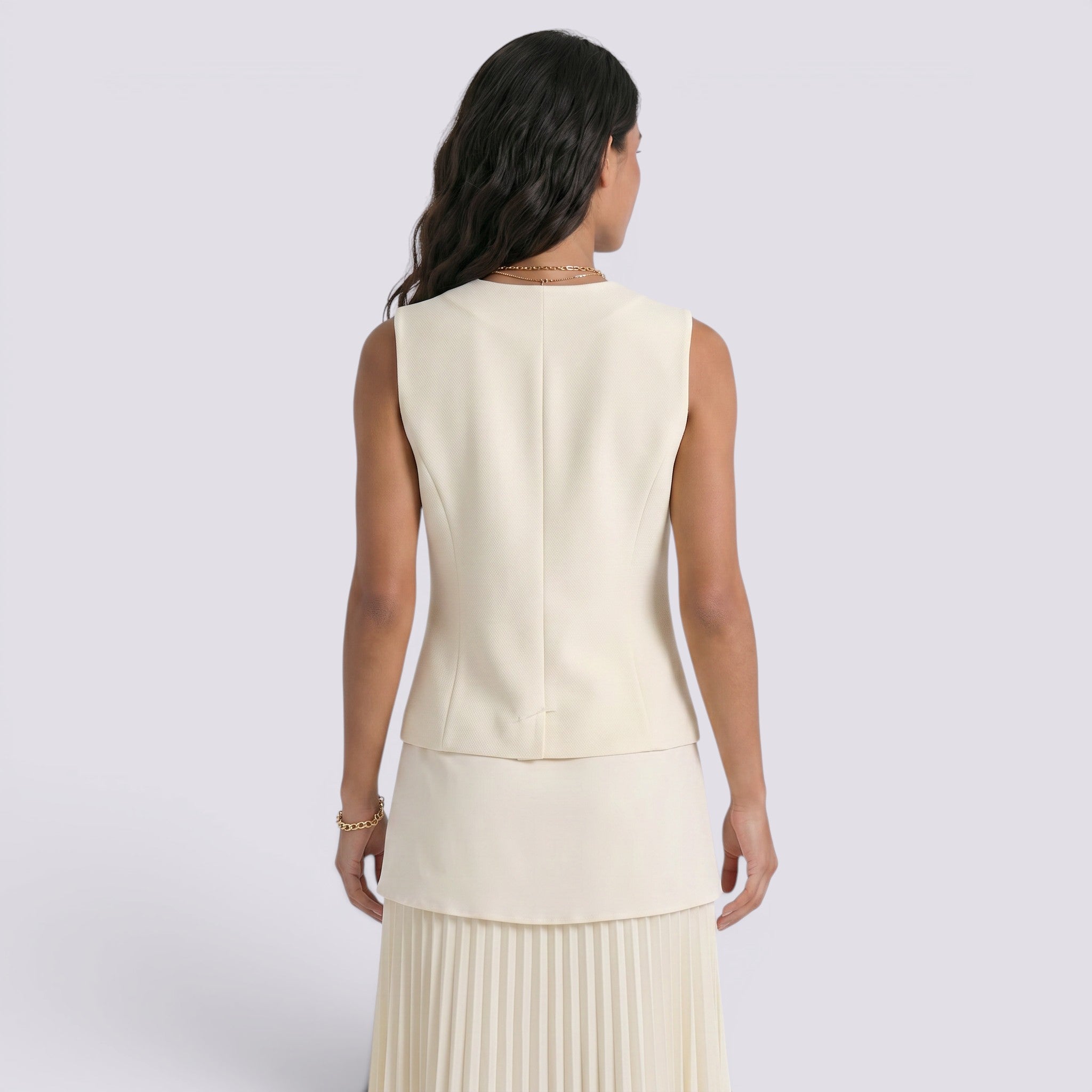 Top de Punto Mujer Elegante
