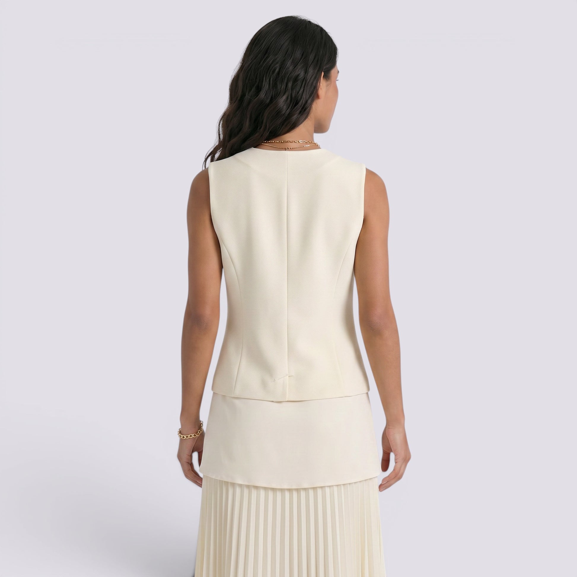 Top de Punto Mujer Elegante
