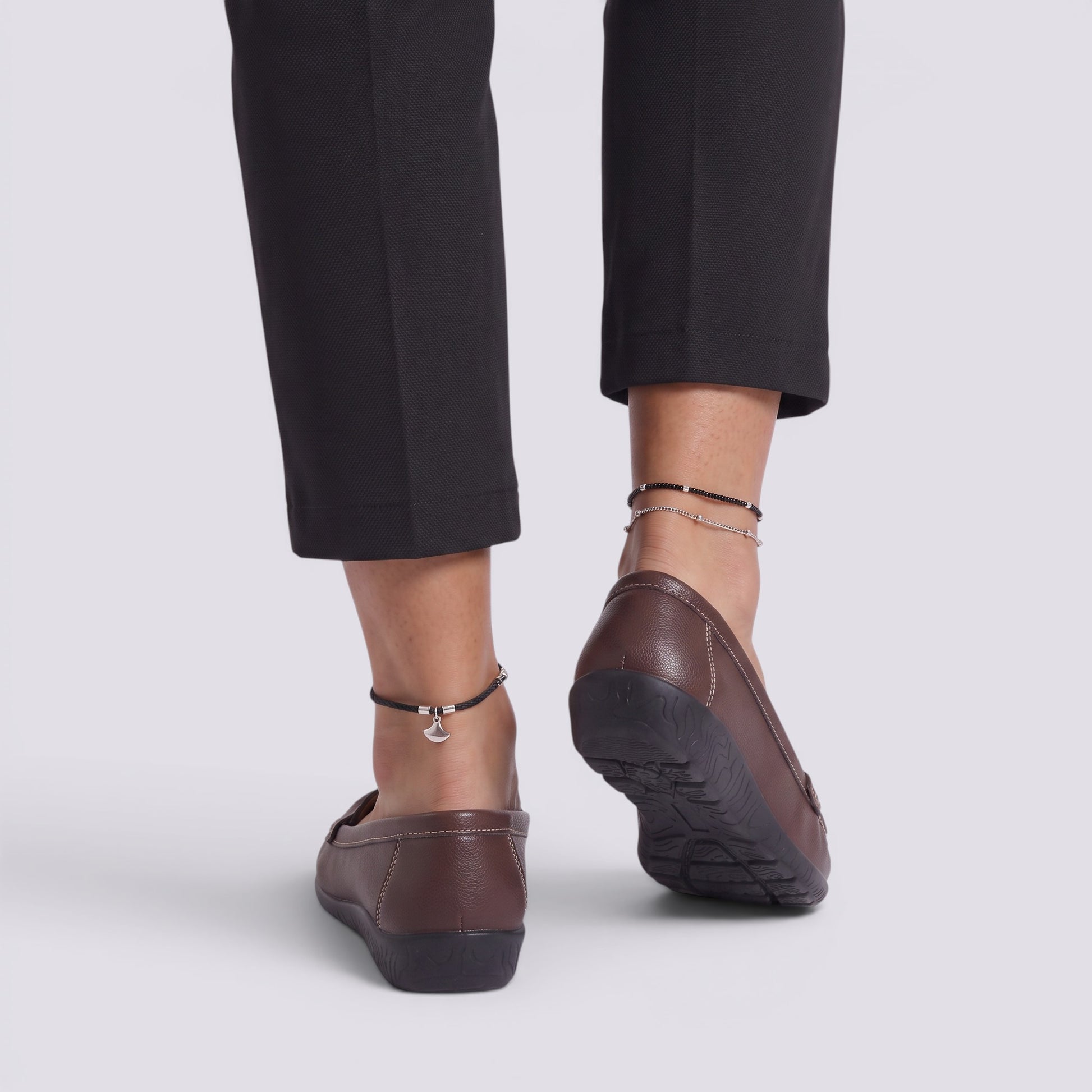 Mocasines Mujer Cómodos y Elegantes Planos Costura Vista