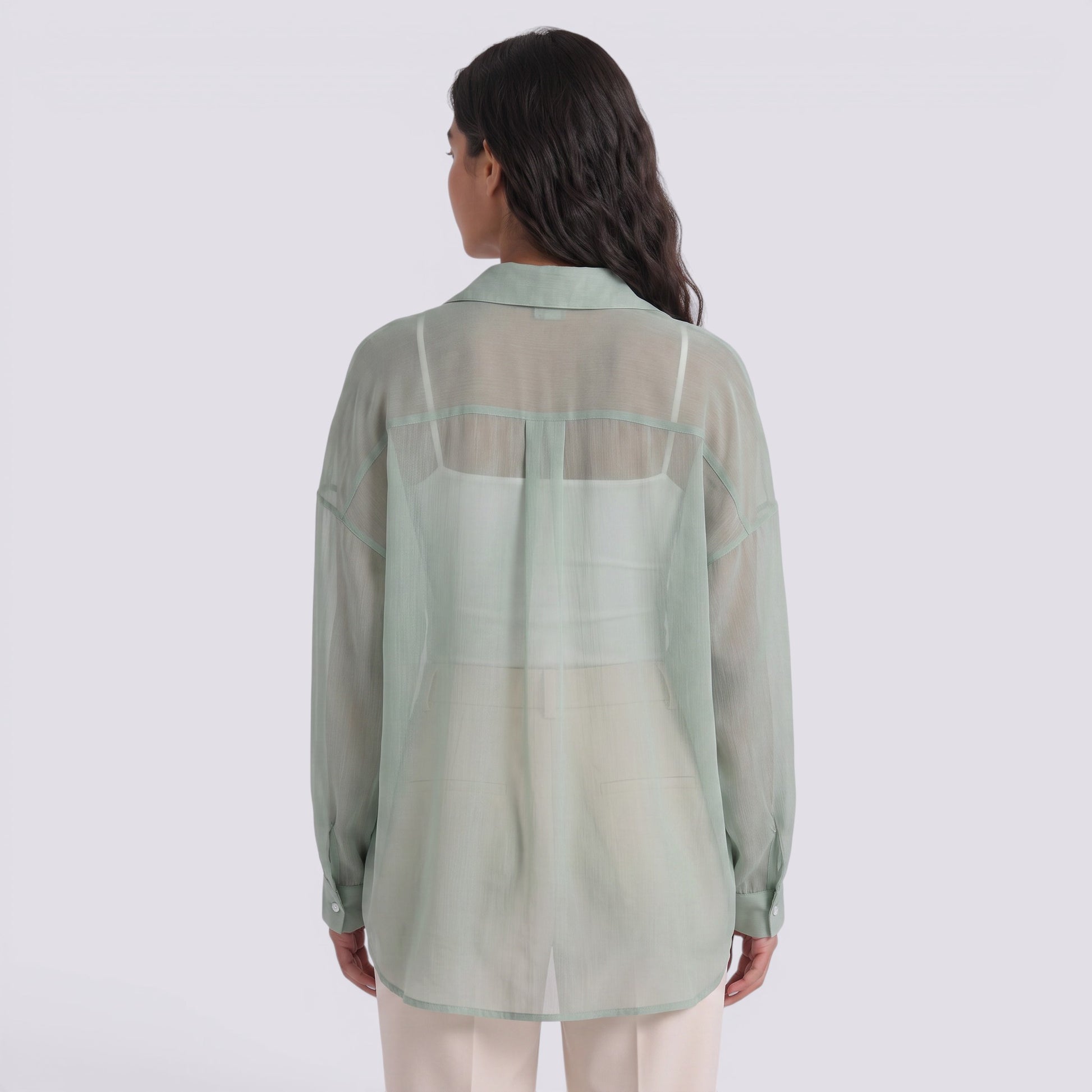 Chaqueta Mujer Ligera para Verano Efecto Perlado