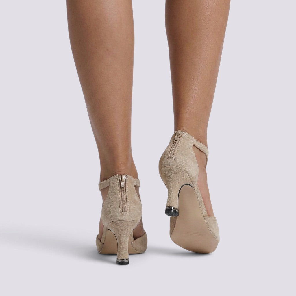Sandalias Mujer Tacón Fino Elegantes