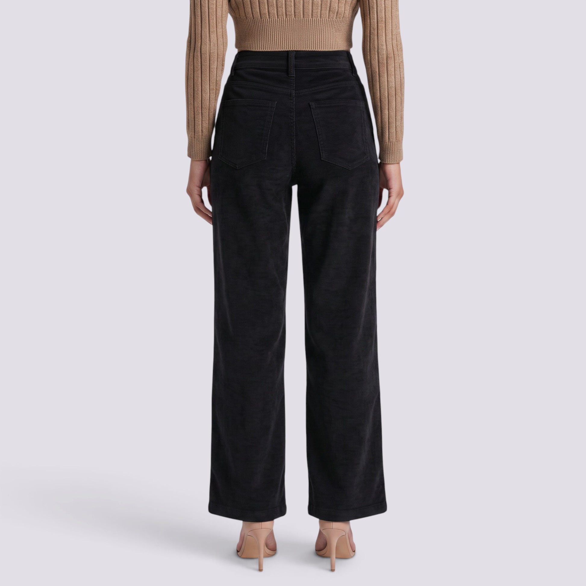 Pantalón Mujer Recto Tiro Alto