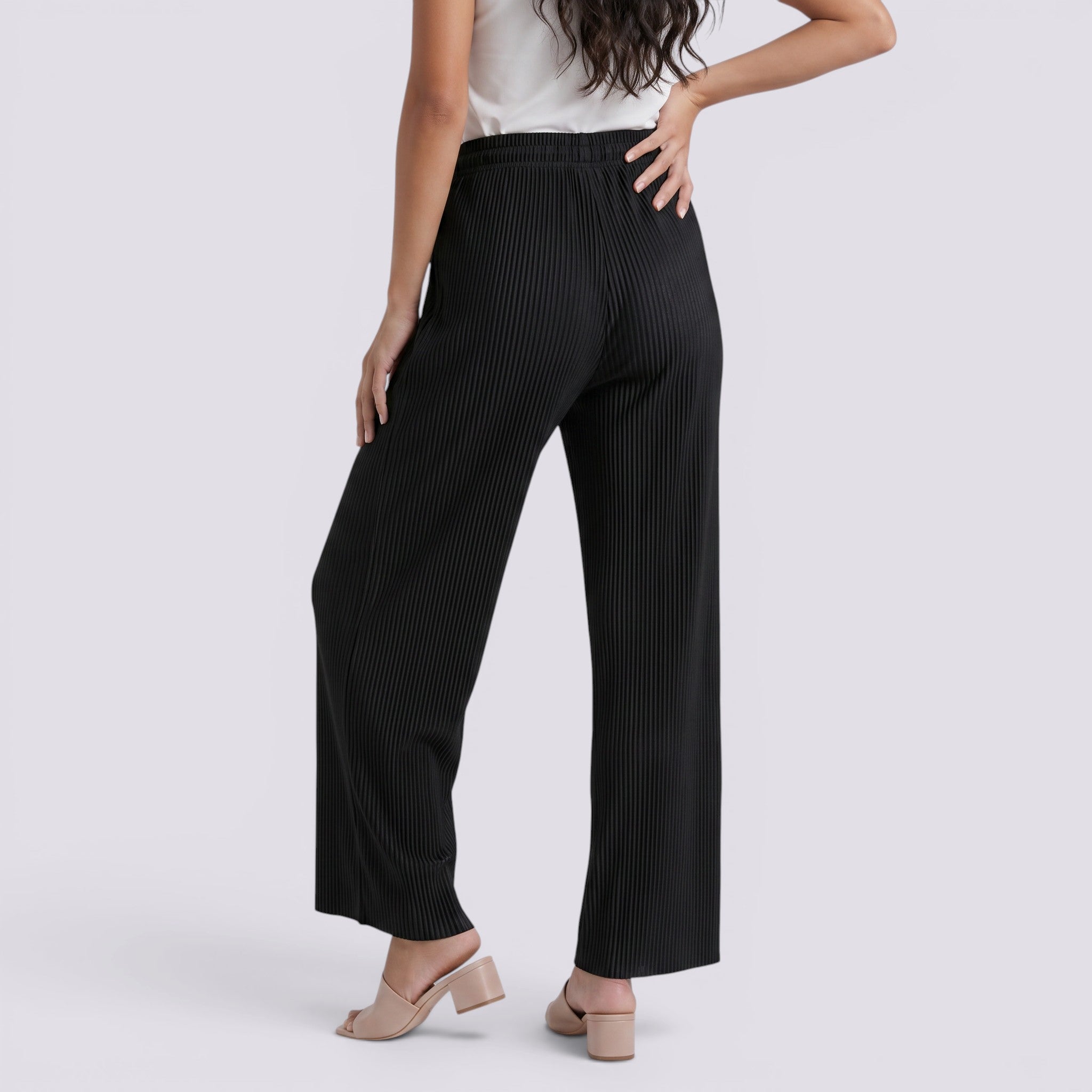 Pantalón Palazzo Mujer Verano Fluido Verano