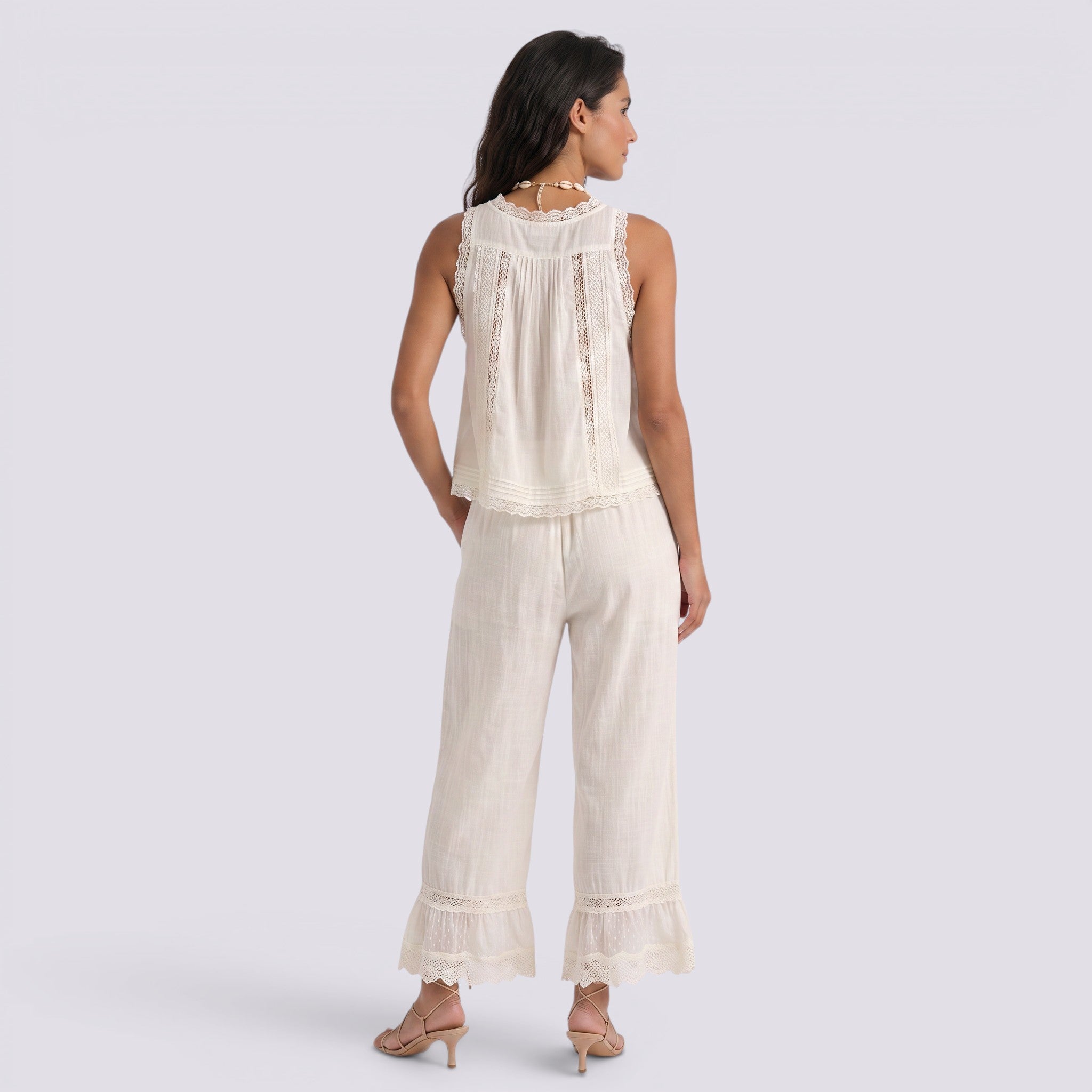 Conjunto Mujer Dos Piezas Chaleco y Pantalón