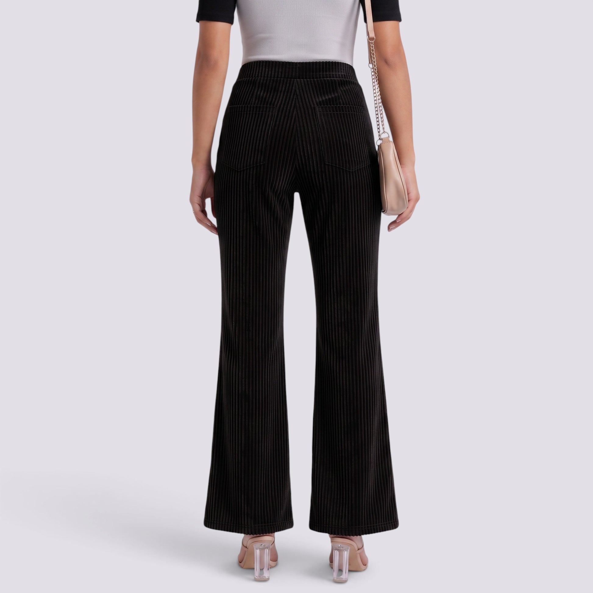 Pantalón Ancho Mujer de Pana