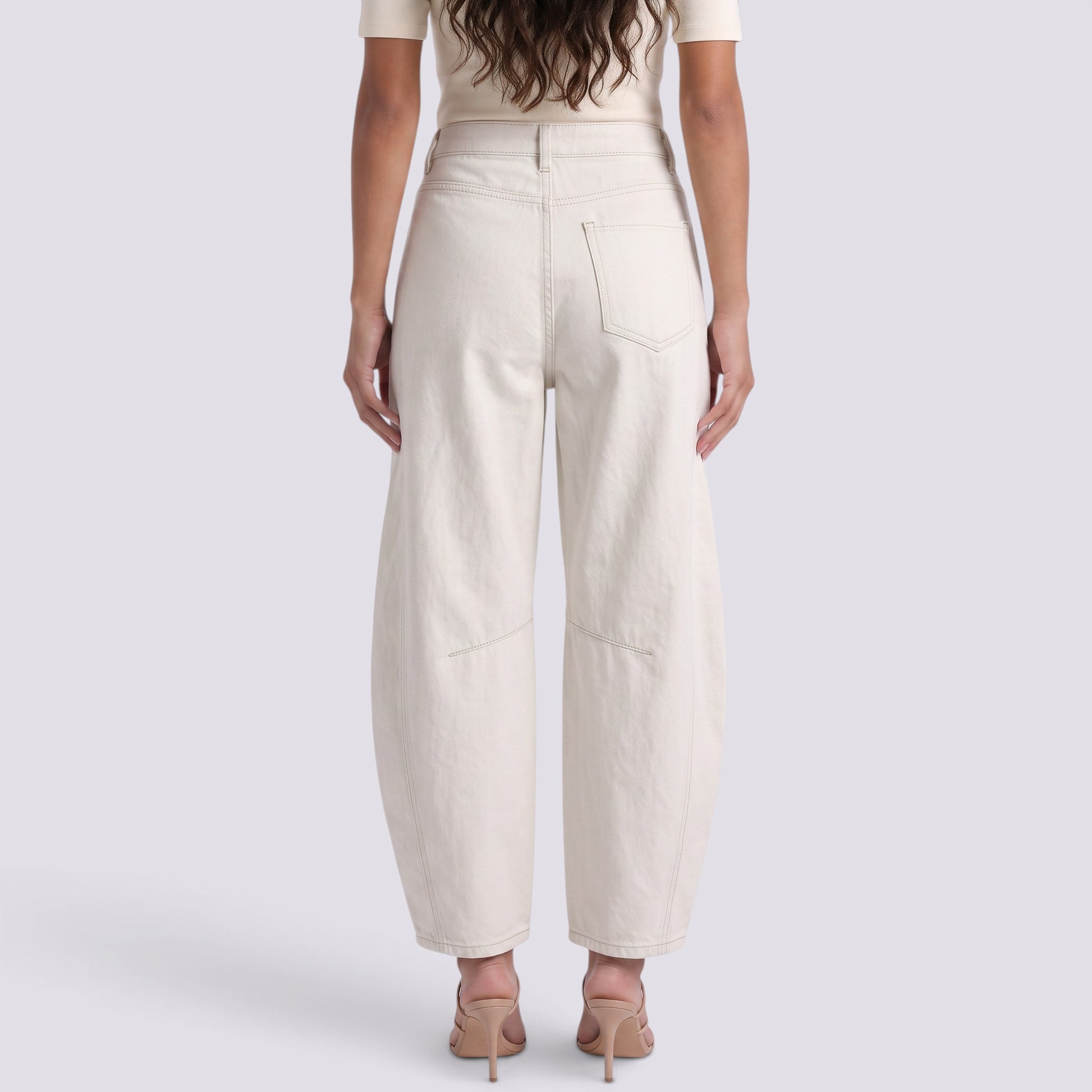 Pantalón Ancho Mujer Fluido Elegante