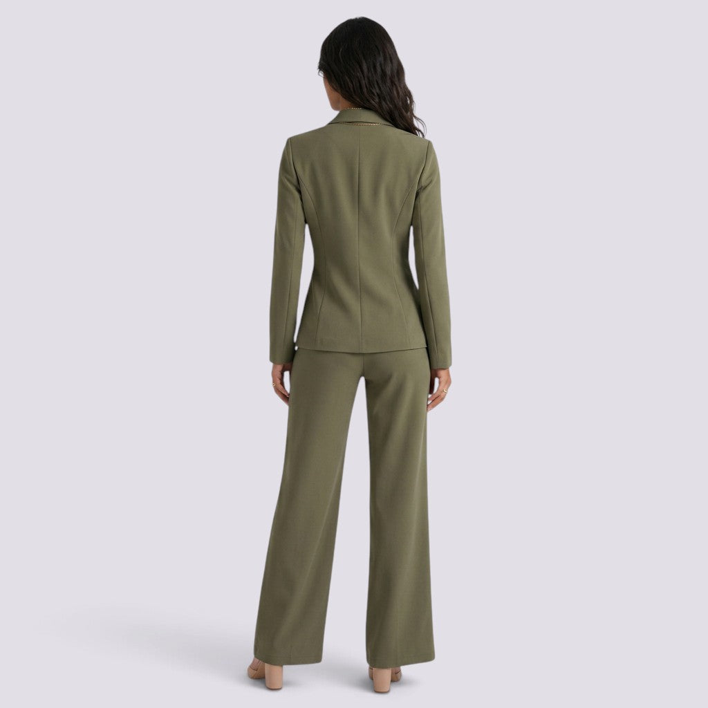 Conjunto Blazer Pantalón Mujer Elegante