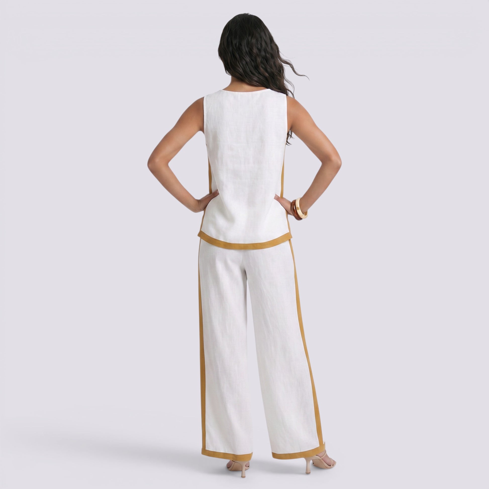 Conjunto Mujer Dos Piezas Elegante Verano