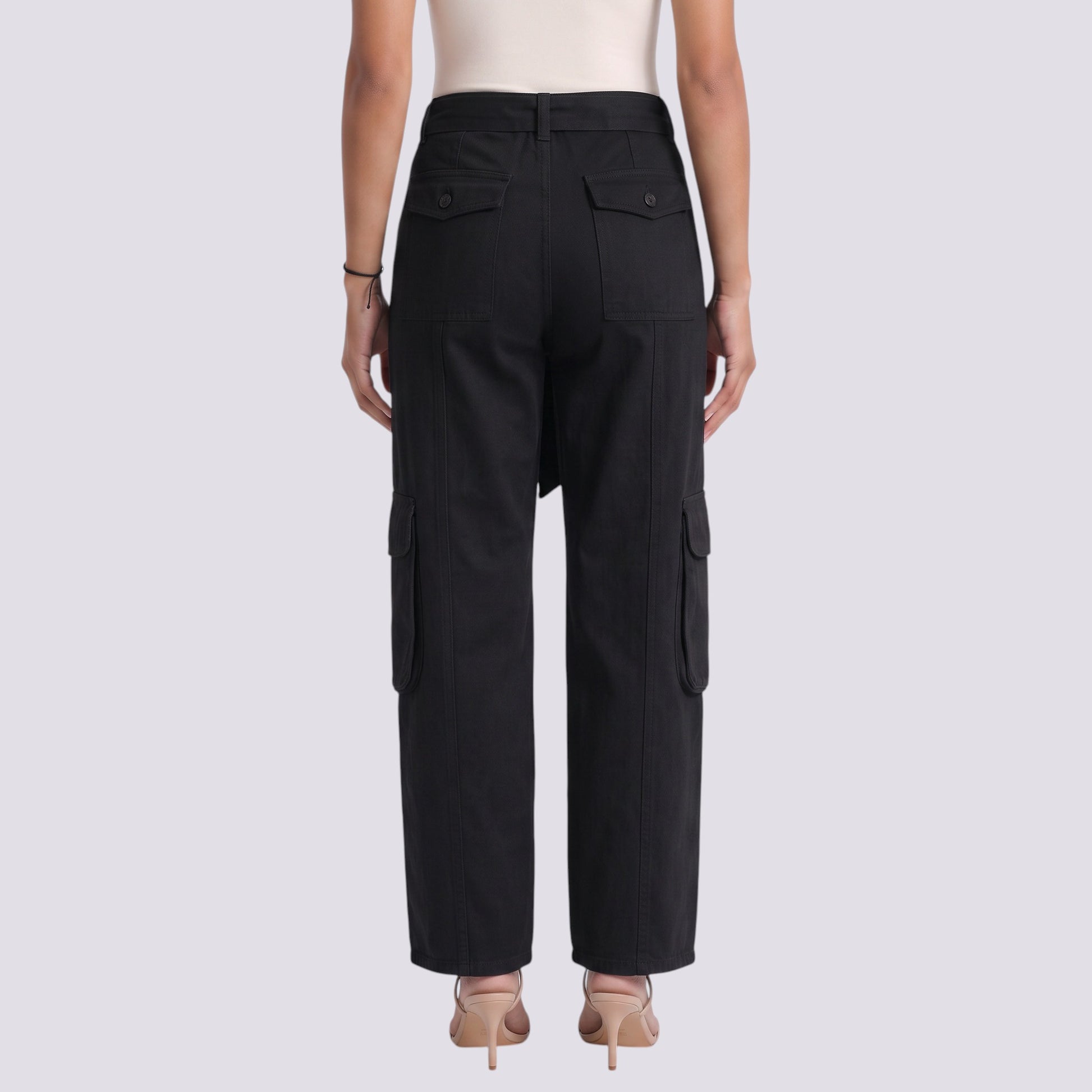 Pantalones Vaqueros Mujer Corte Recto