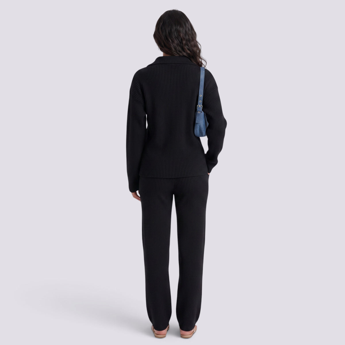 Conjunto de Punto Mujer con Cremallera